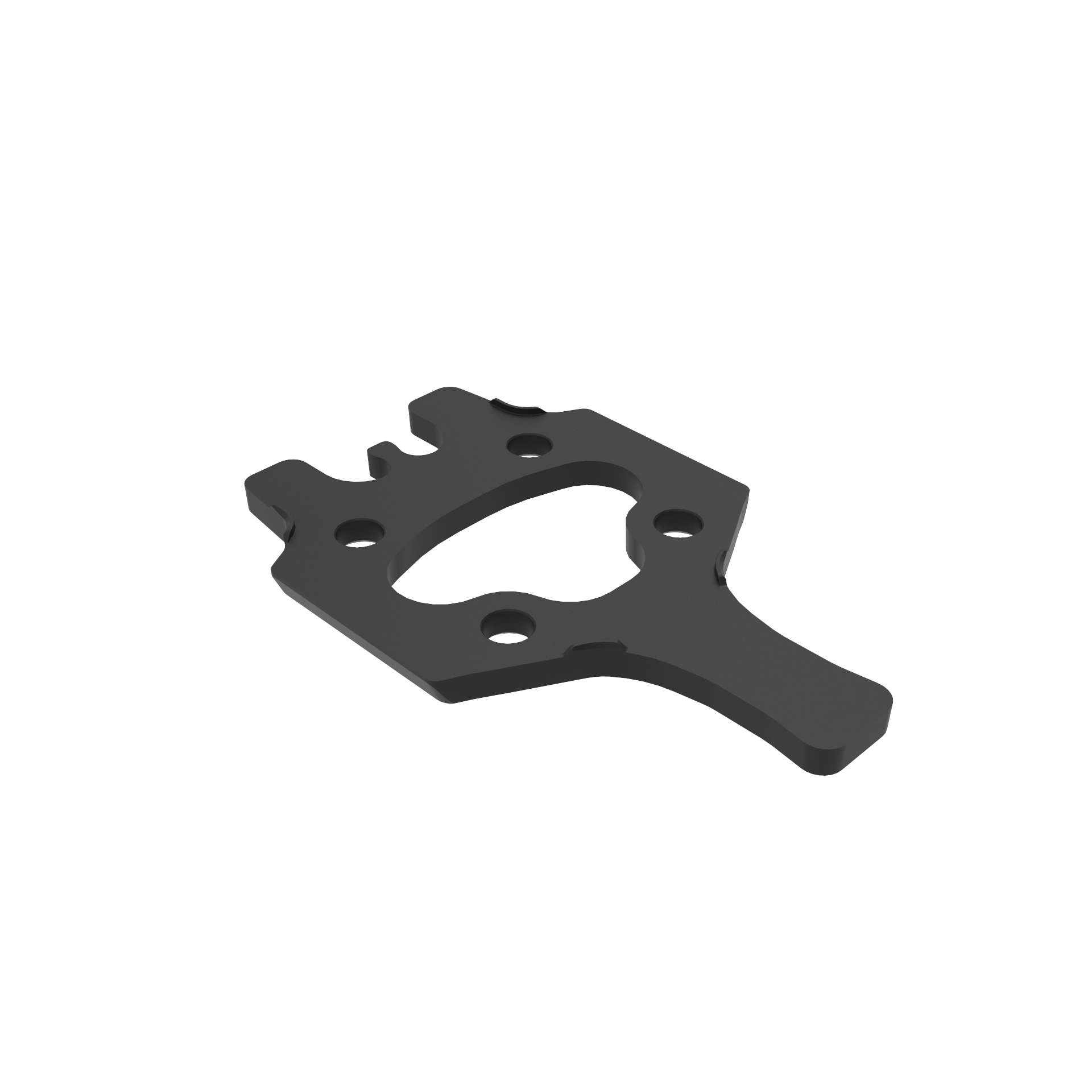 ATK Toe Shim AL15 cale fixation ski rando noir 4 mm