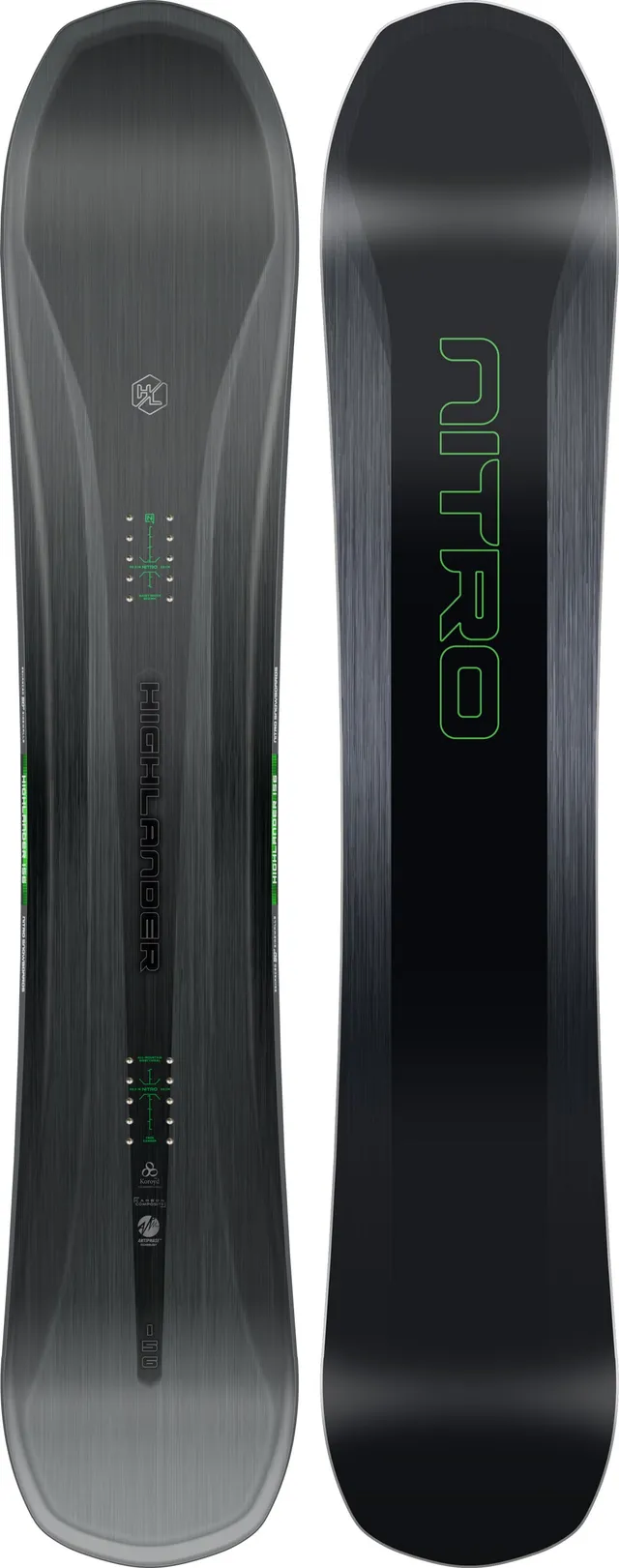 Nitro Highlander snowboard homme 159mw vitesse