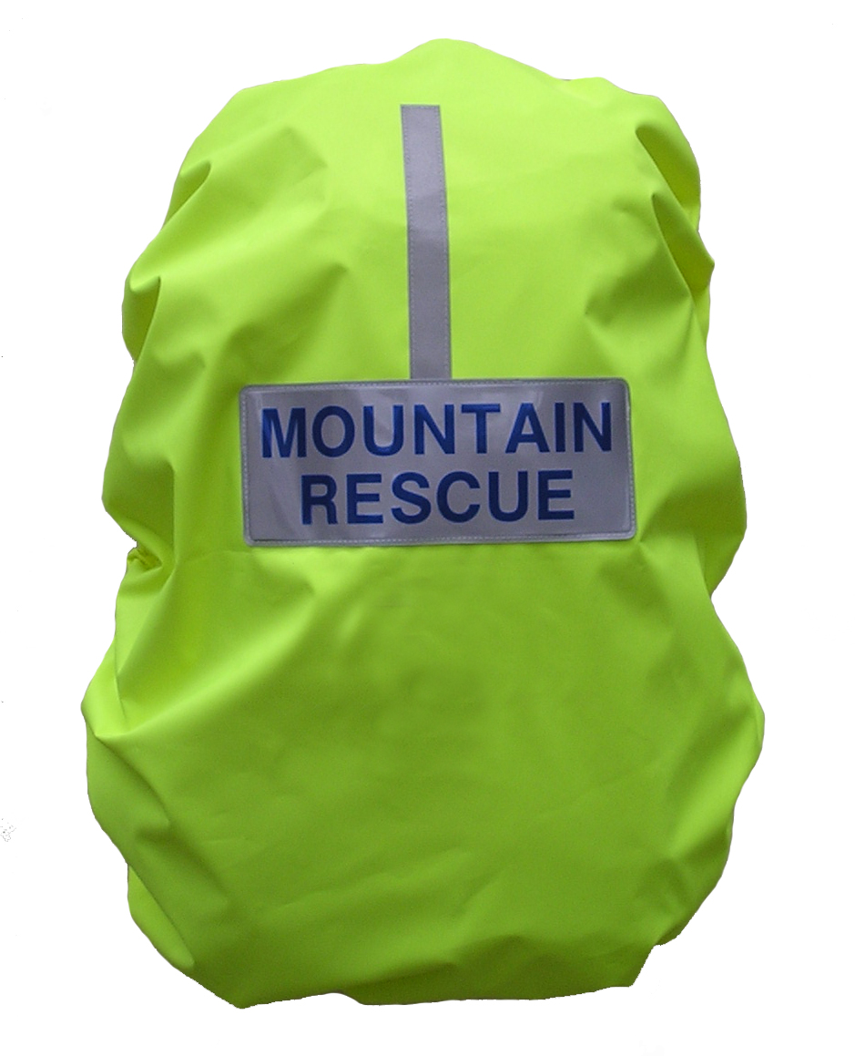 Aiguille housse sac jaune fluo 30-55L secours