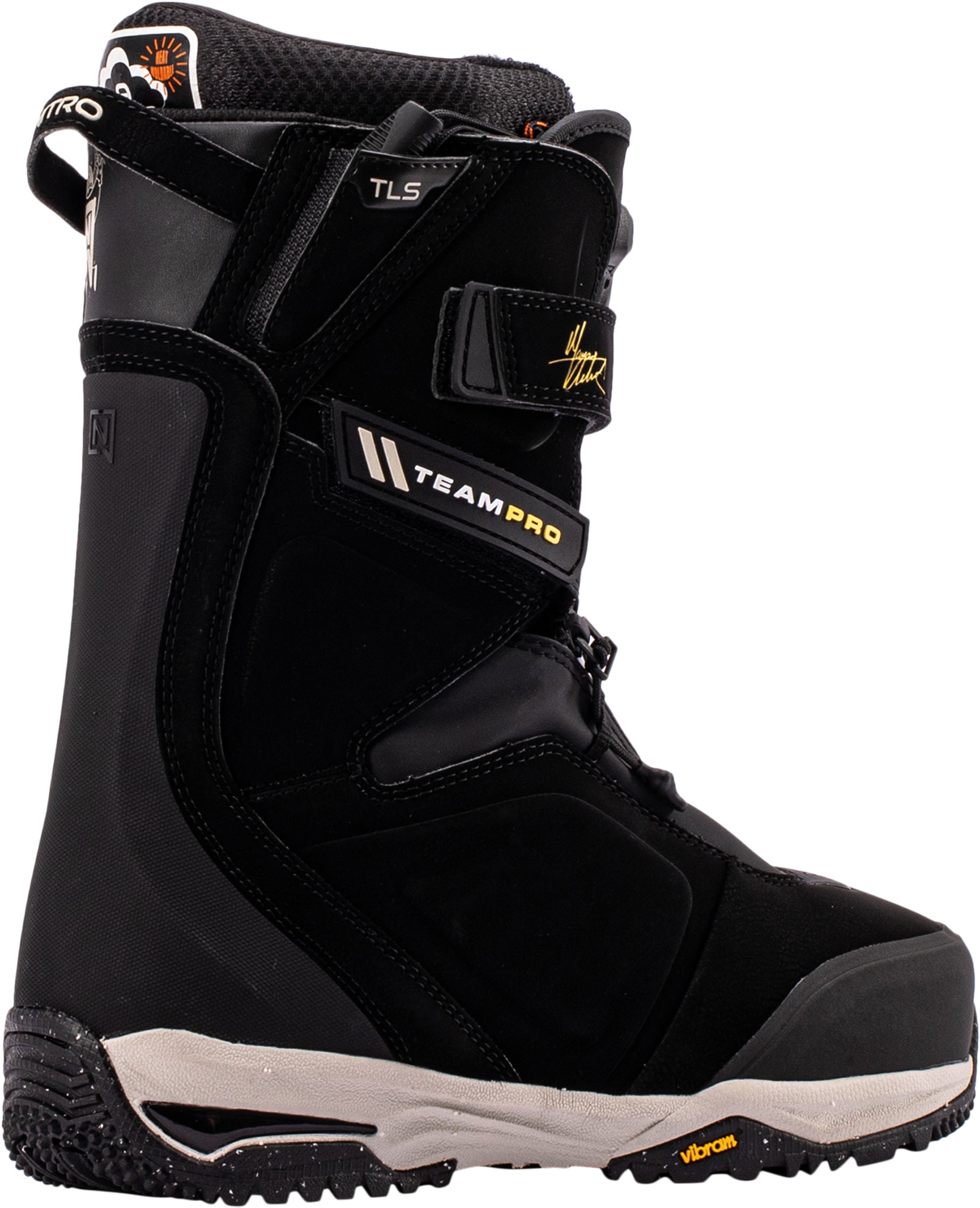 Nitro Team Pro MK TLS boots snowboard noir 270 freestyle