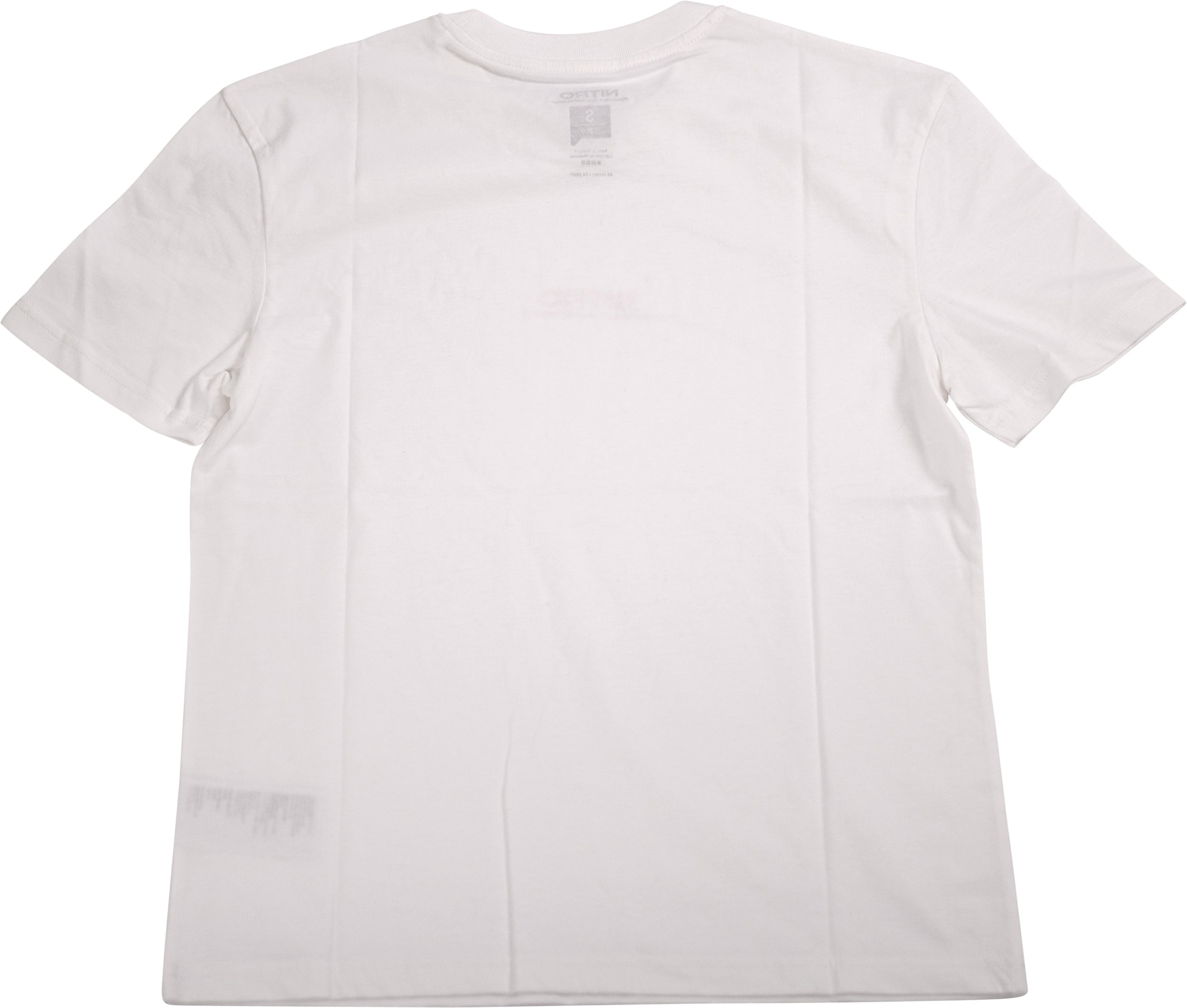 Nitro Logo T-Shirt femme White coton col rond