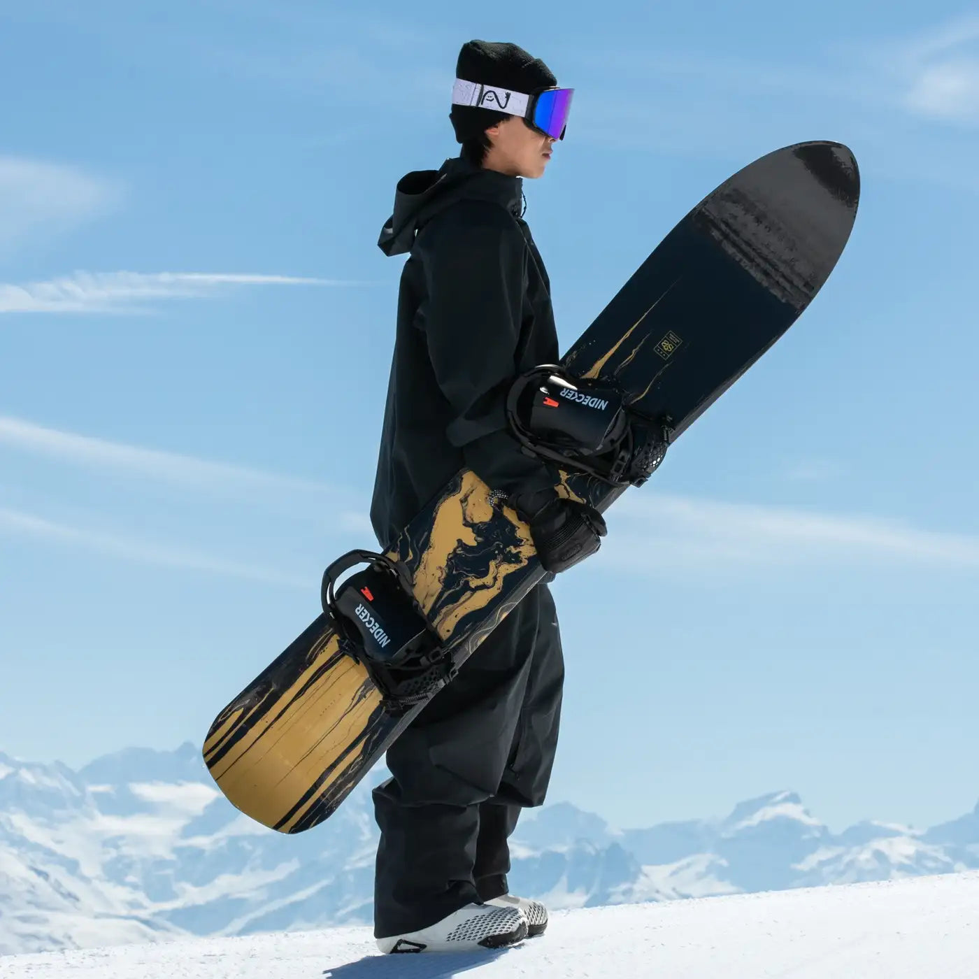 Nidecker Gun planche snowboard freeride 174 directionnelle