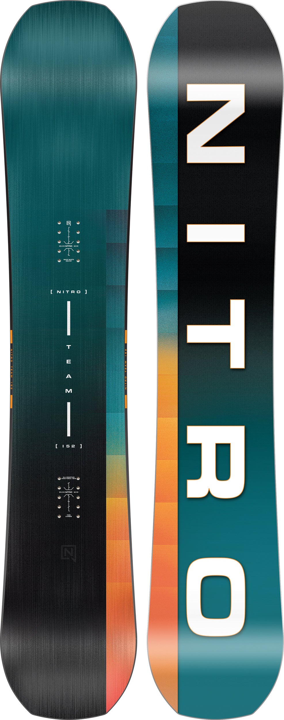 Nitro Team Snowboard 157 1st Choice all-mountain