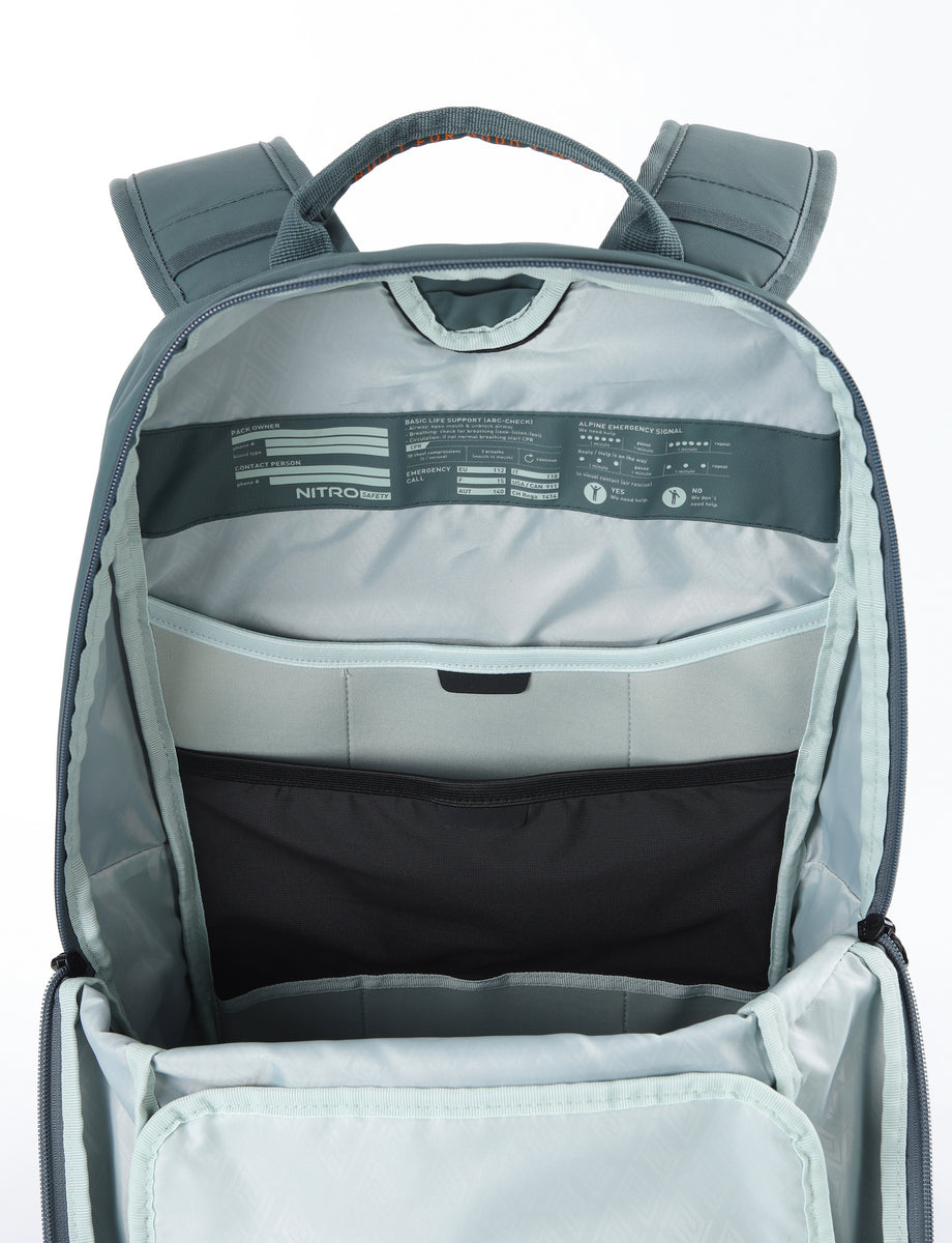 Nitro Rover 22 sac à dos jungle green porte-board