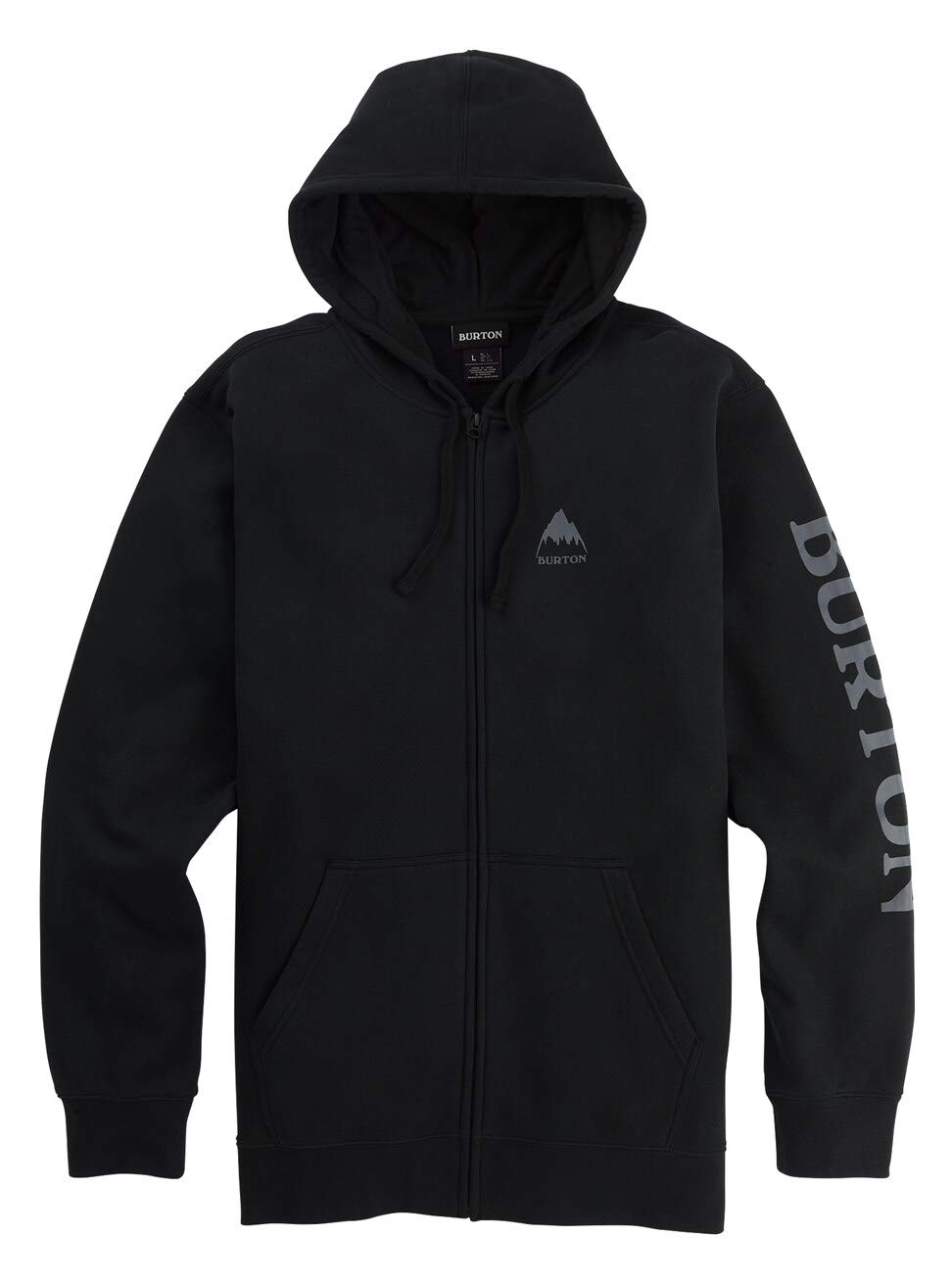 Burton Elite sweat capuche zippé homme noir taille 50