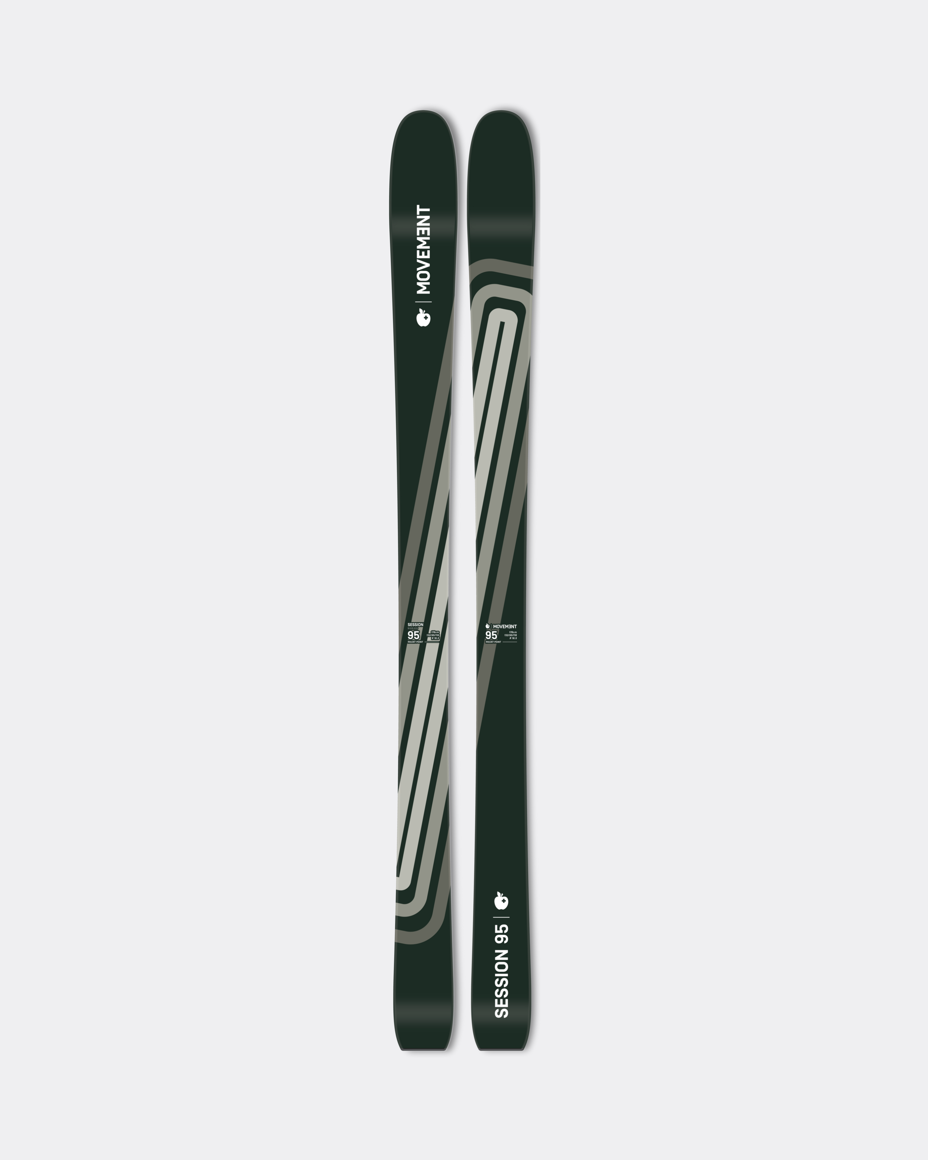 Movement SESSION 95 24/25 ski rando 170 cm neige variable