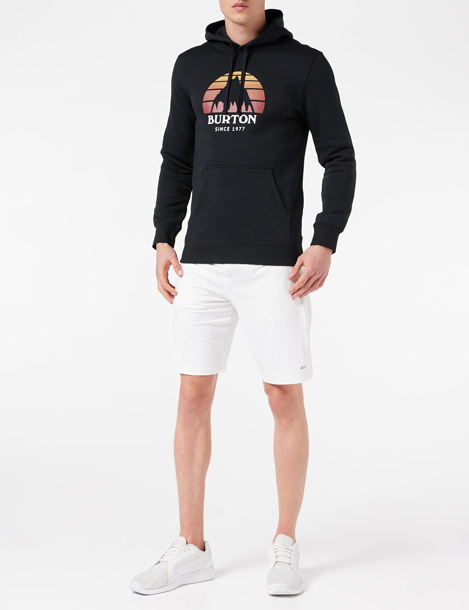 Burton Underhill sweat capuche homme coton poche kangourou