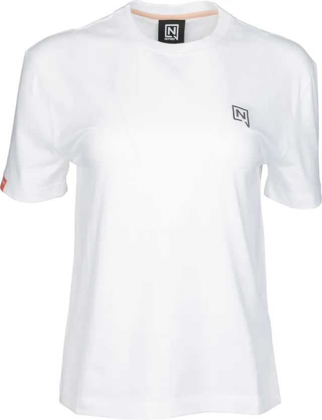 Nitro Tshirt femme blanc M 100% coton