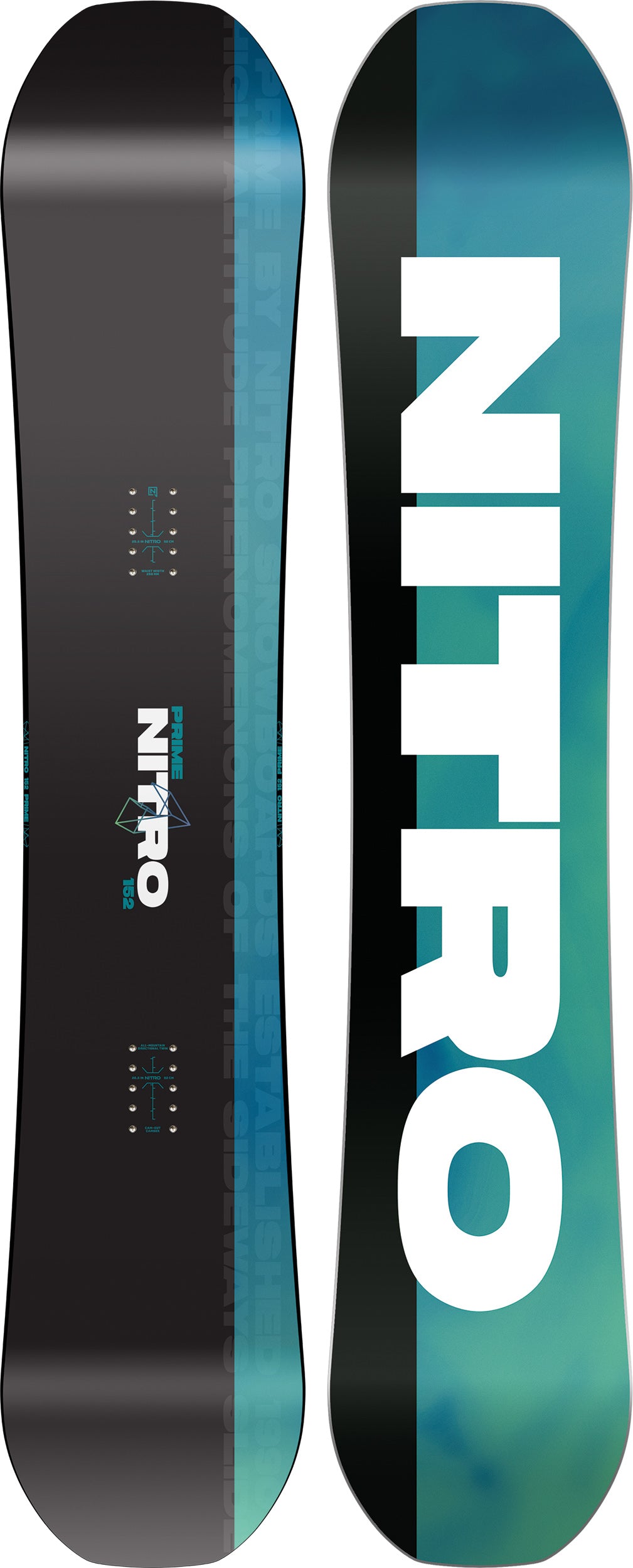 Nitro Prime Chroma planche snowboard 155 débutant