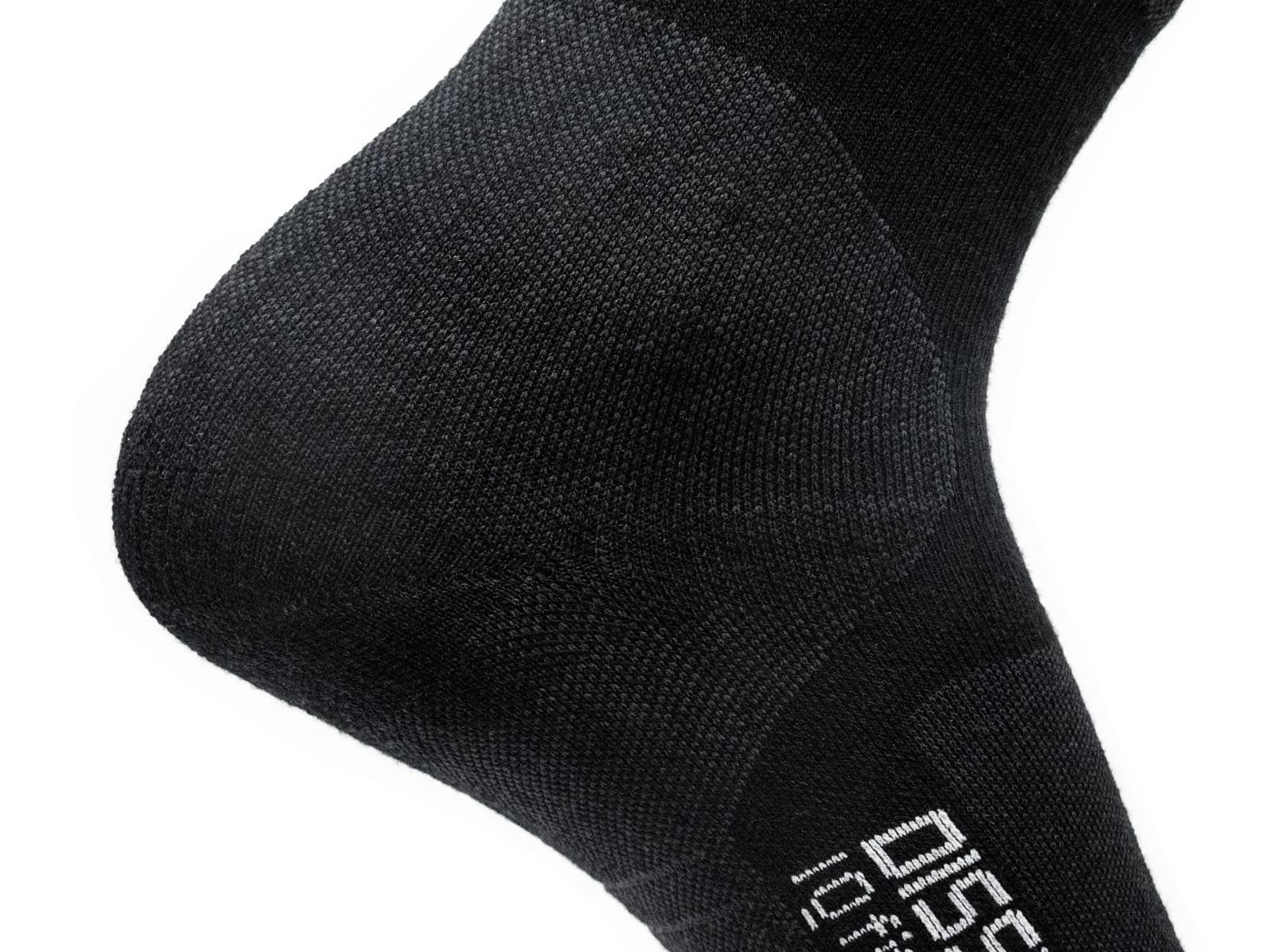 Dissent IQfit Hybrid Chaussettes Ski Snowboard Noir Turquoise