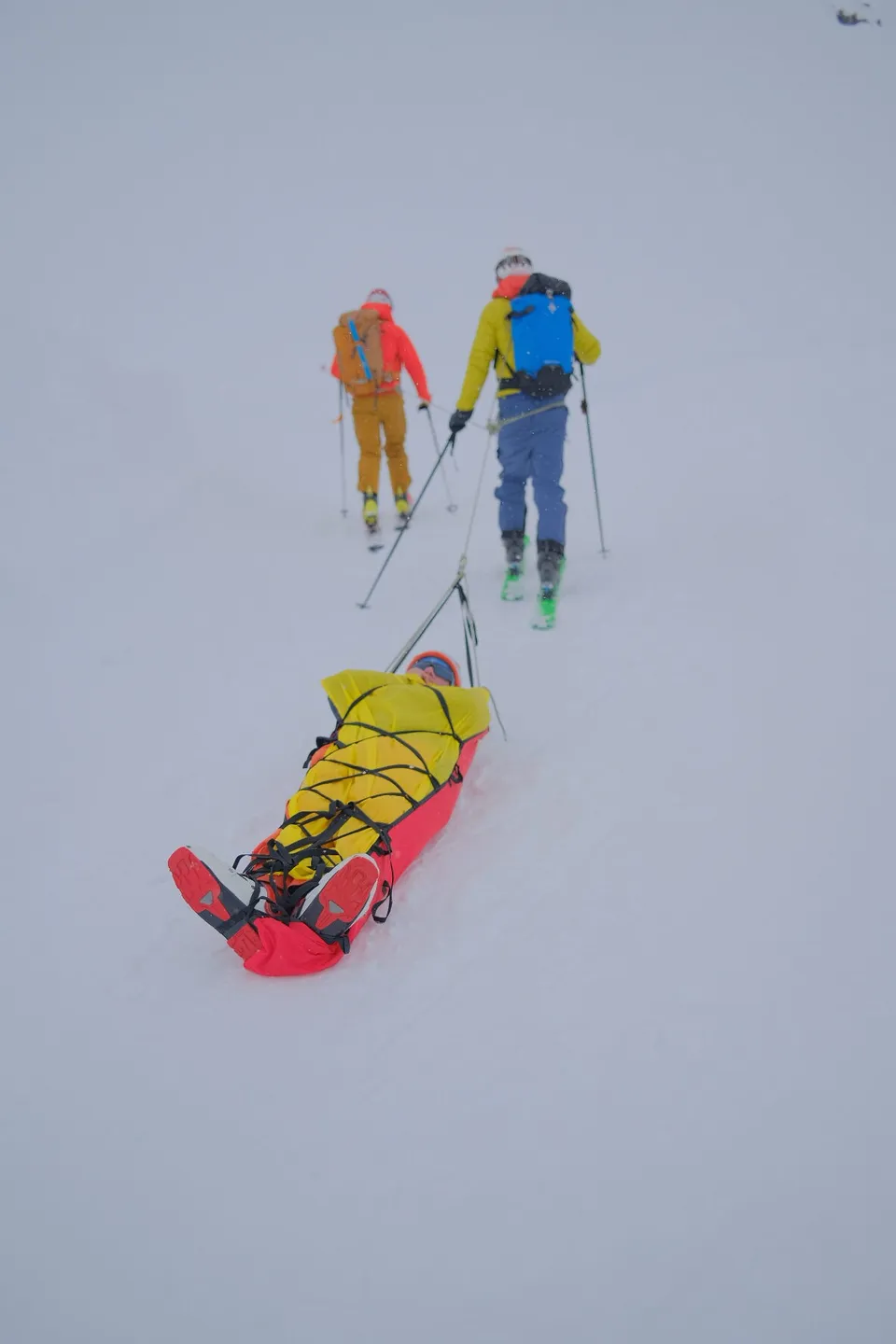 Snowsled Rescue Ski Rescue Sledge brancard ski secours 625g