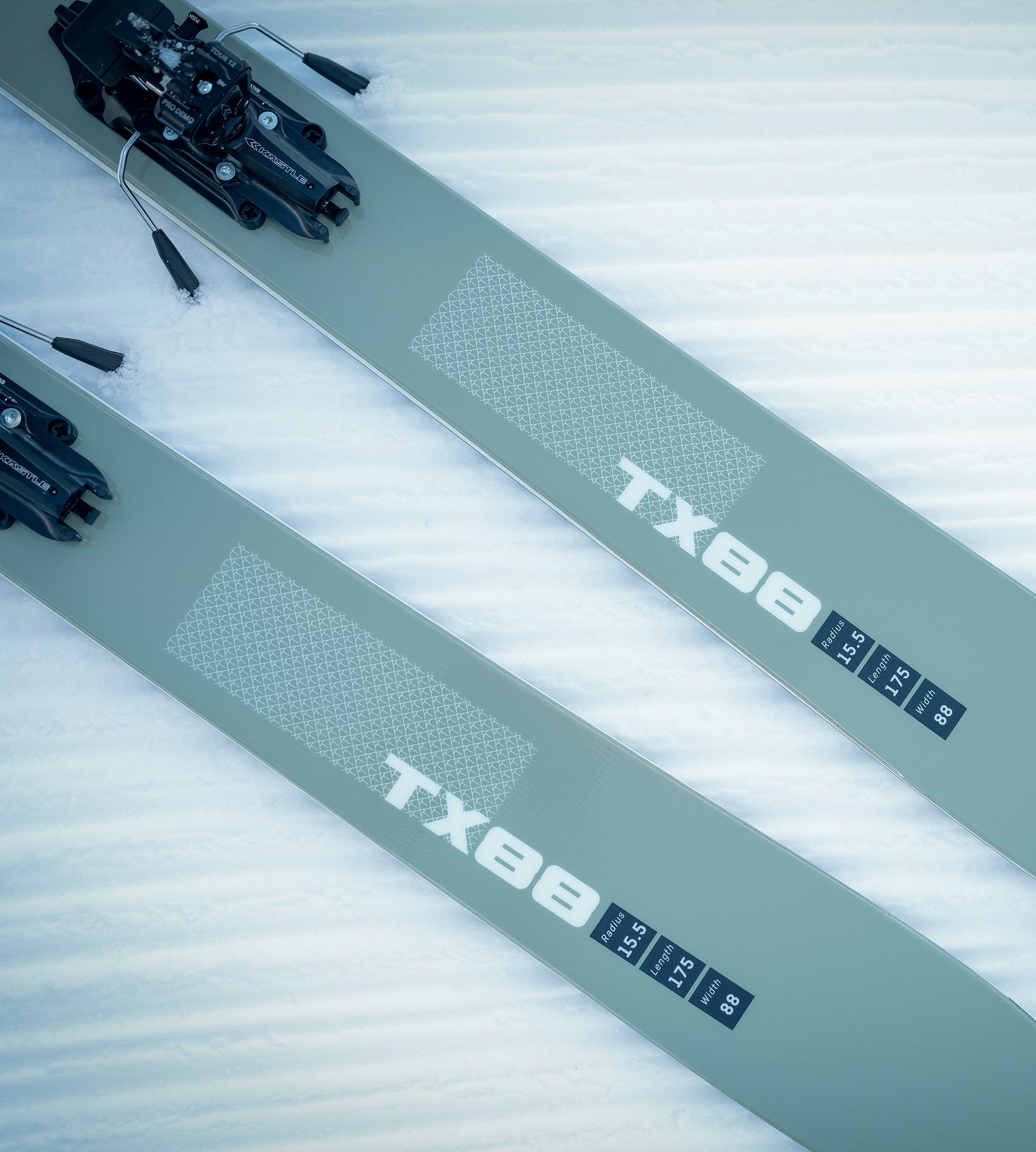 Kastle TX88 ski randonnée 167 cm carbone Flat