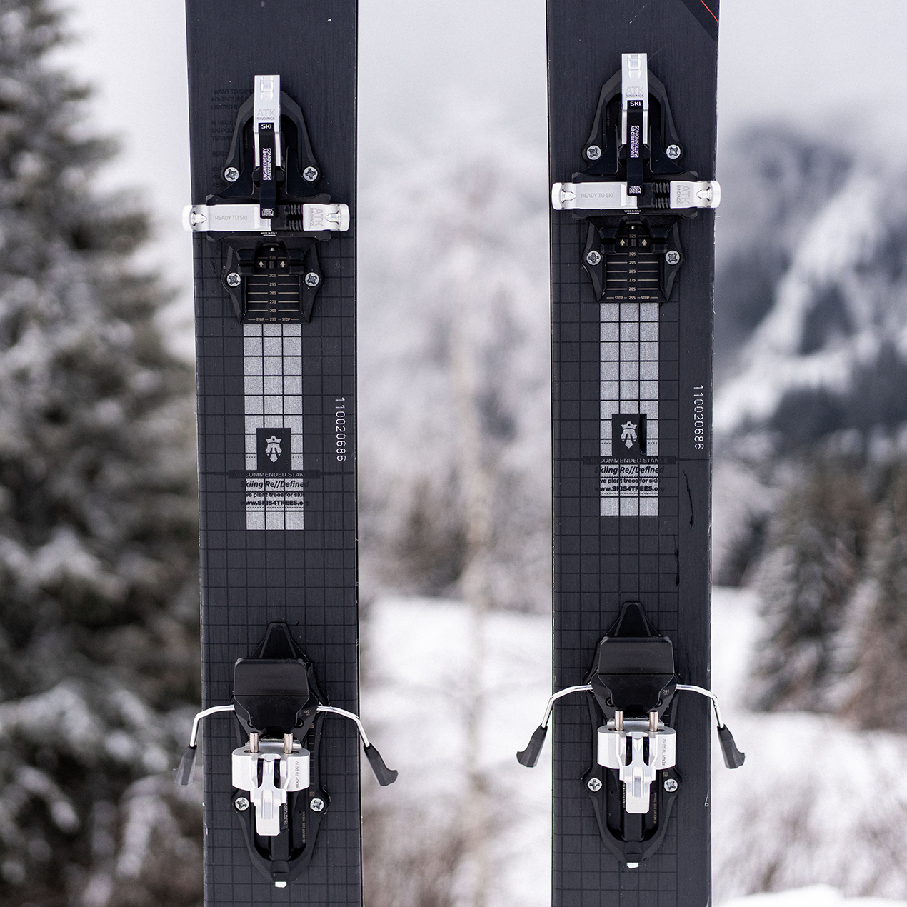 ATK Ready To Ski 10 fixations ski rando blanc 102 mm