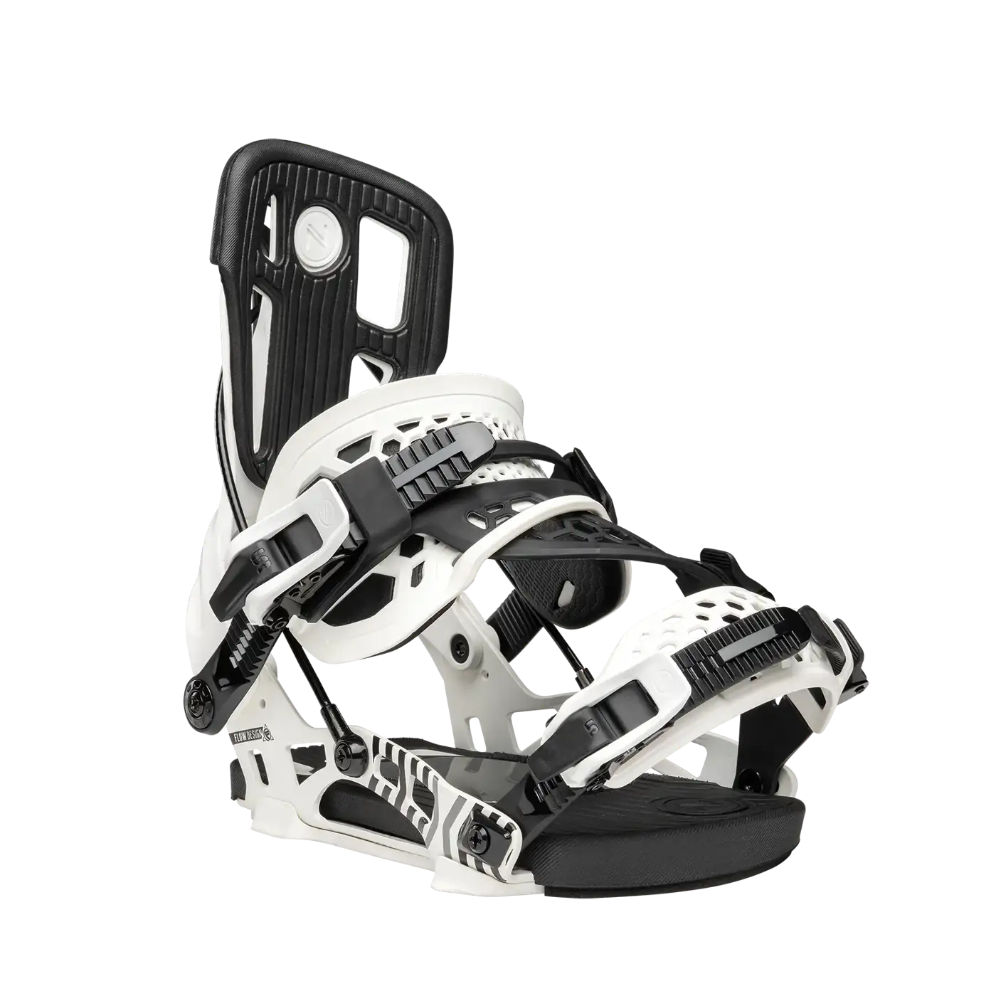Nidecker Flow NX2 Hybrid fixations snowboard noir M
