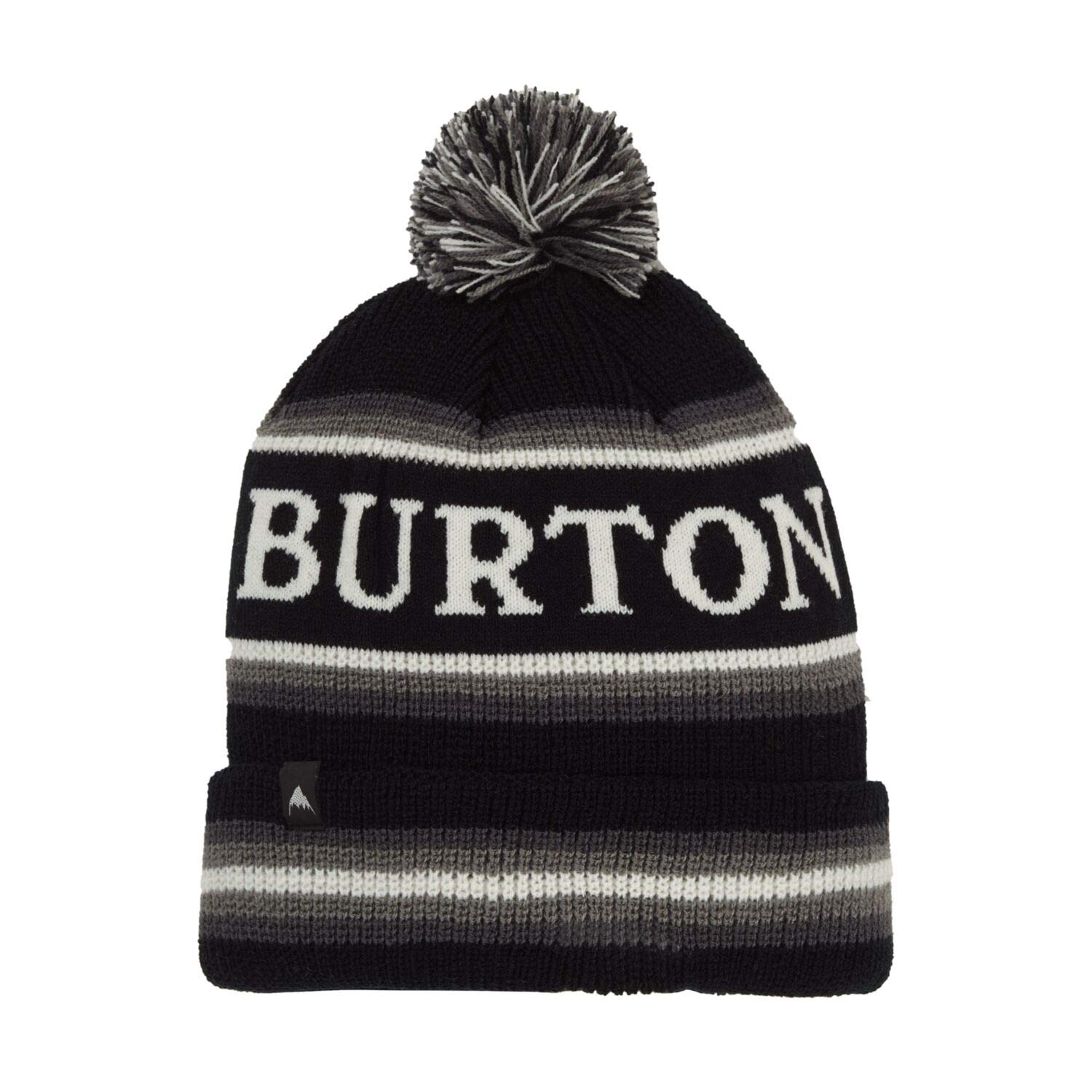 Burton Trope bonnet garçon rayures pompon acrylique