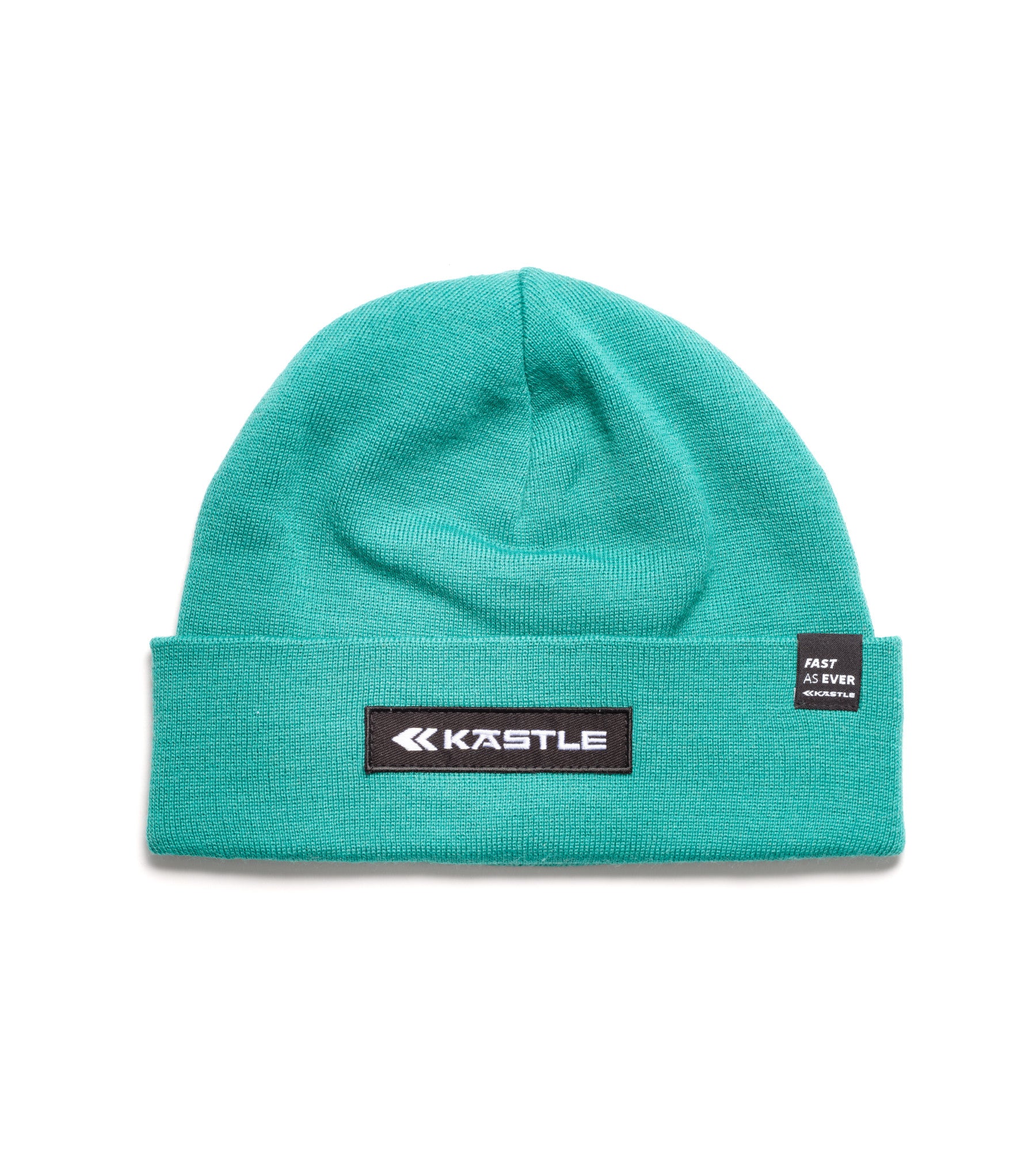 Kastle Logo Patch Beanie bonnet ski merino noir
