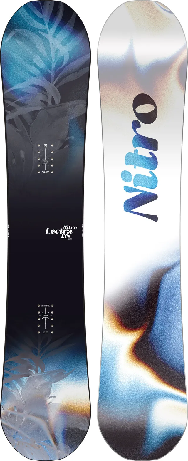 Nitro Lectra Leaf Cam-Out snowboard femme 146 débutant