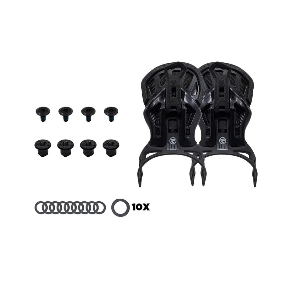 Nidecker Spare Parts 04-B3 Alu Modback spoiler alu Noir M