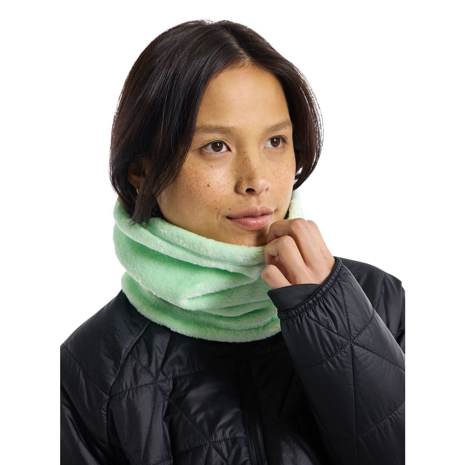 Burton Cora cache-cou ski femme Jewel Green polaire
