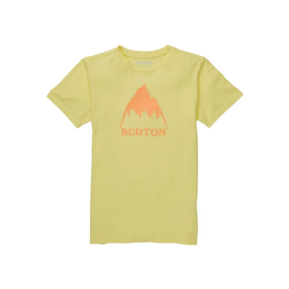 Burton Classic Mountain High T-shirt enfant jaune 140 coton bio
