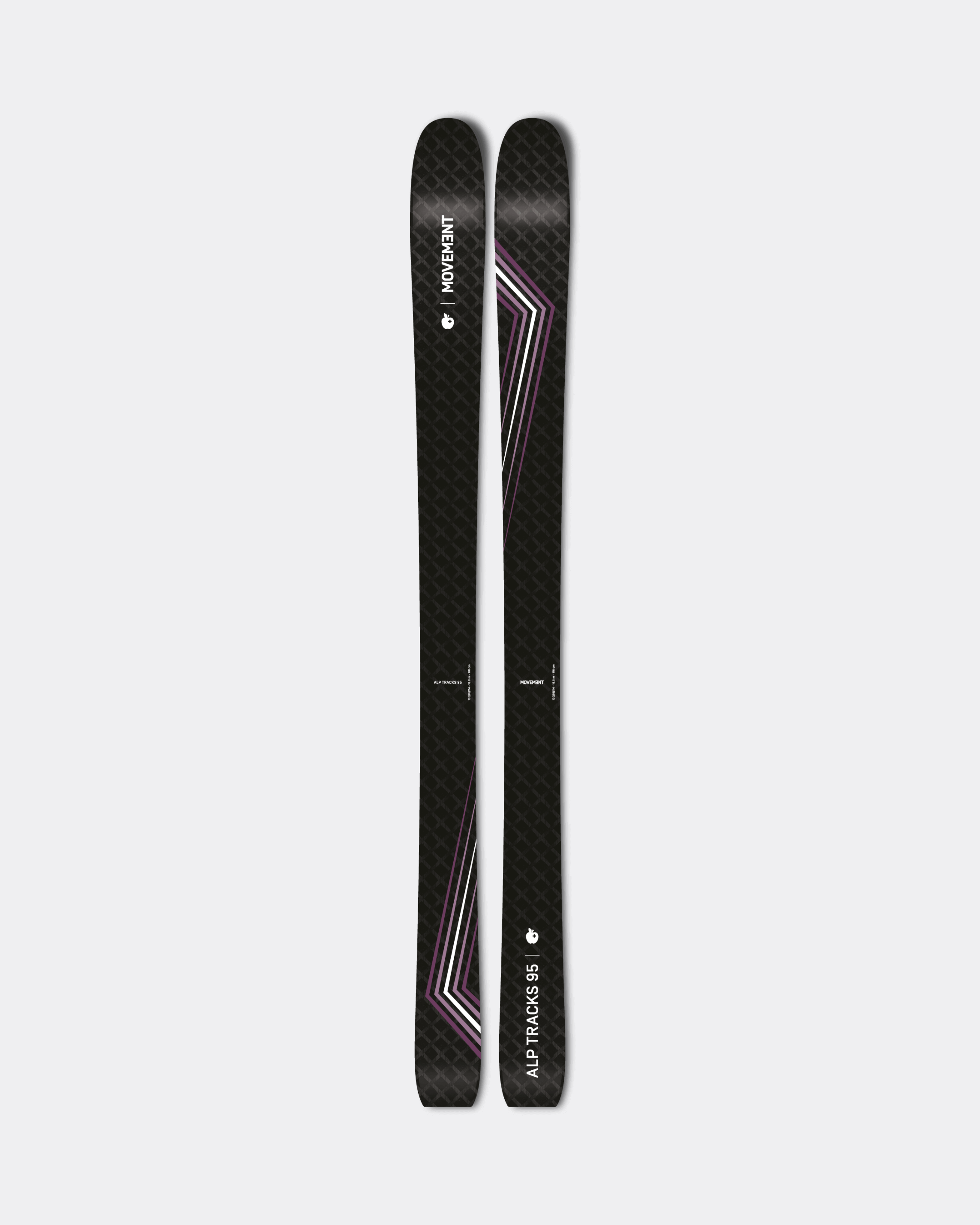 Movement Alp Tracks 95W skis rando femme 162 cm carbone