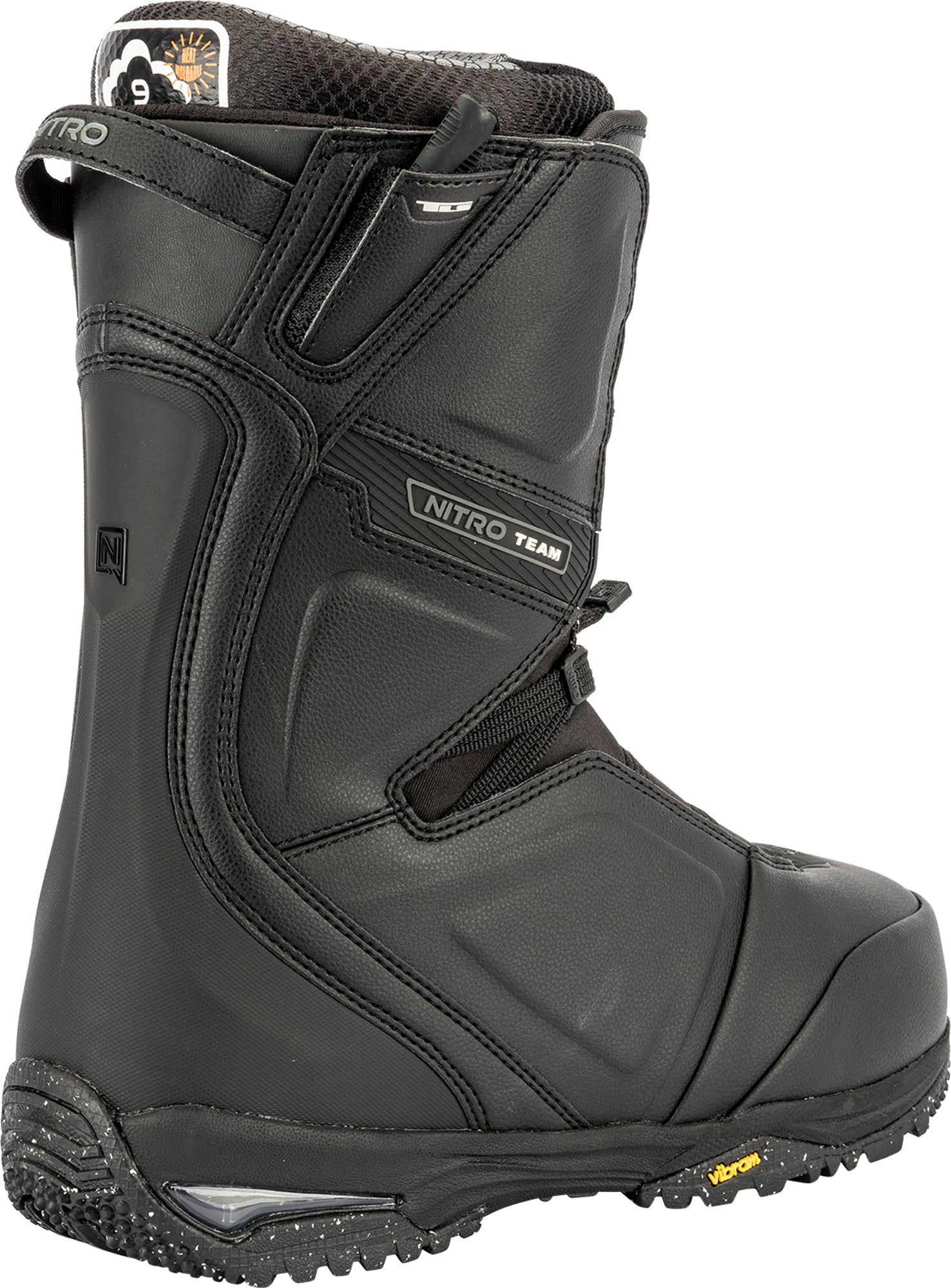 Nitro Team TLS Wide Boots Black 270 Pied Large
