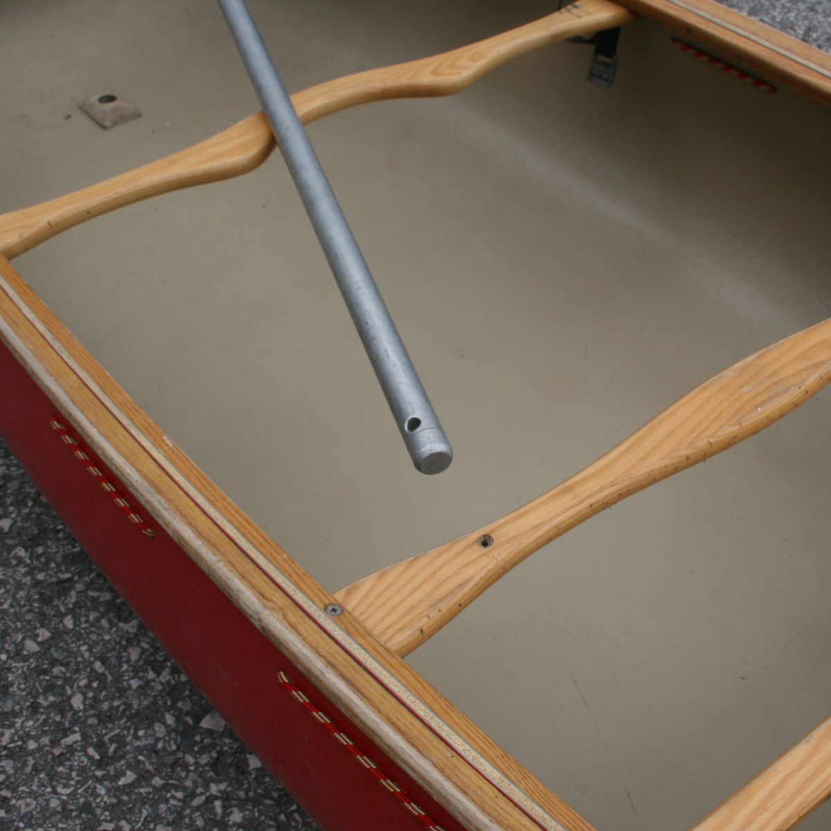Snowsled Watersport perche canoë alu 3,32m embouts percés
