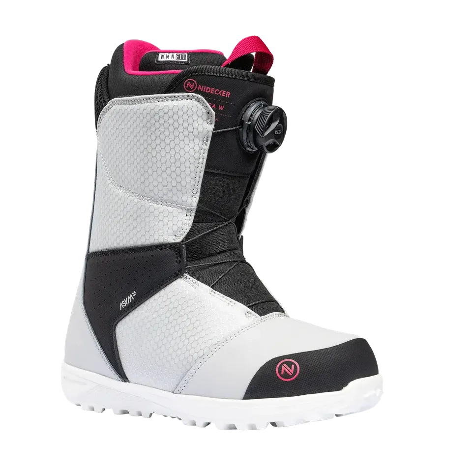 Nidecker Sierra 2026 boots snowboard femme Gris souple BOA
