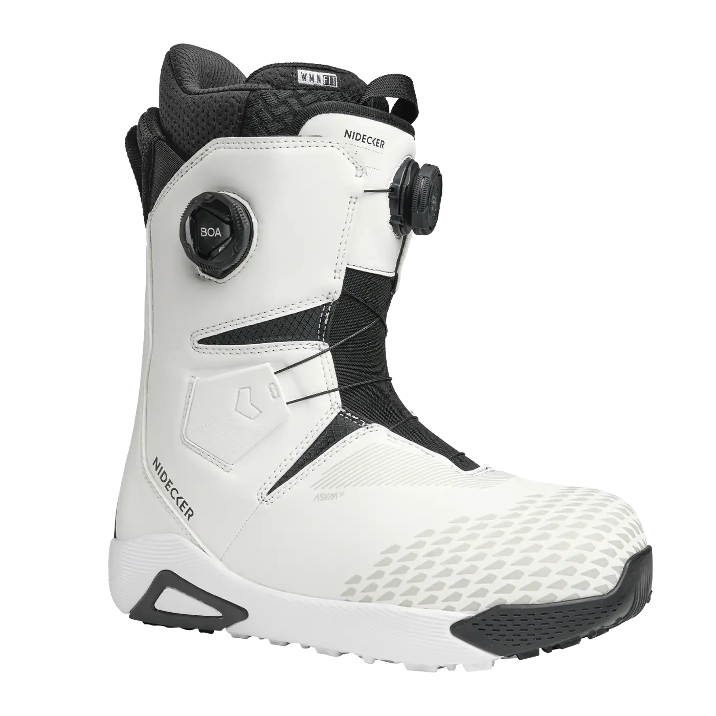 Nidecker Altai Women boots snowboard blanc double Boa