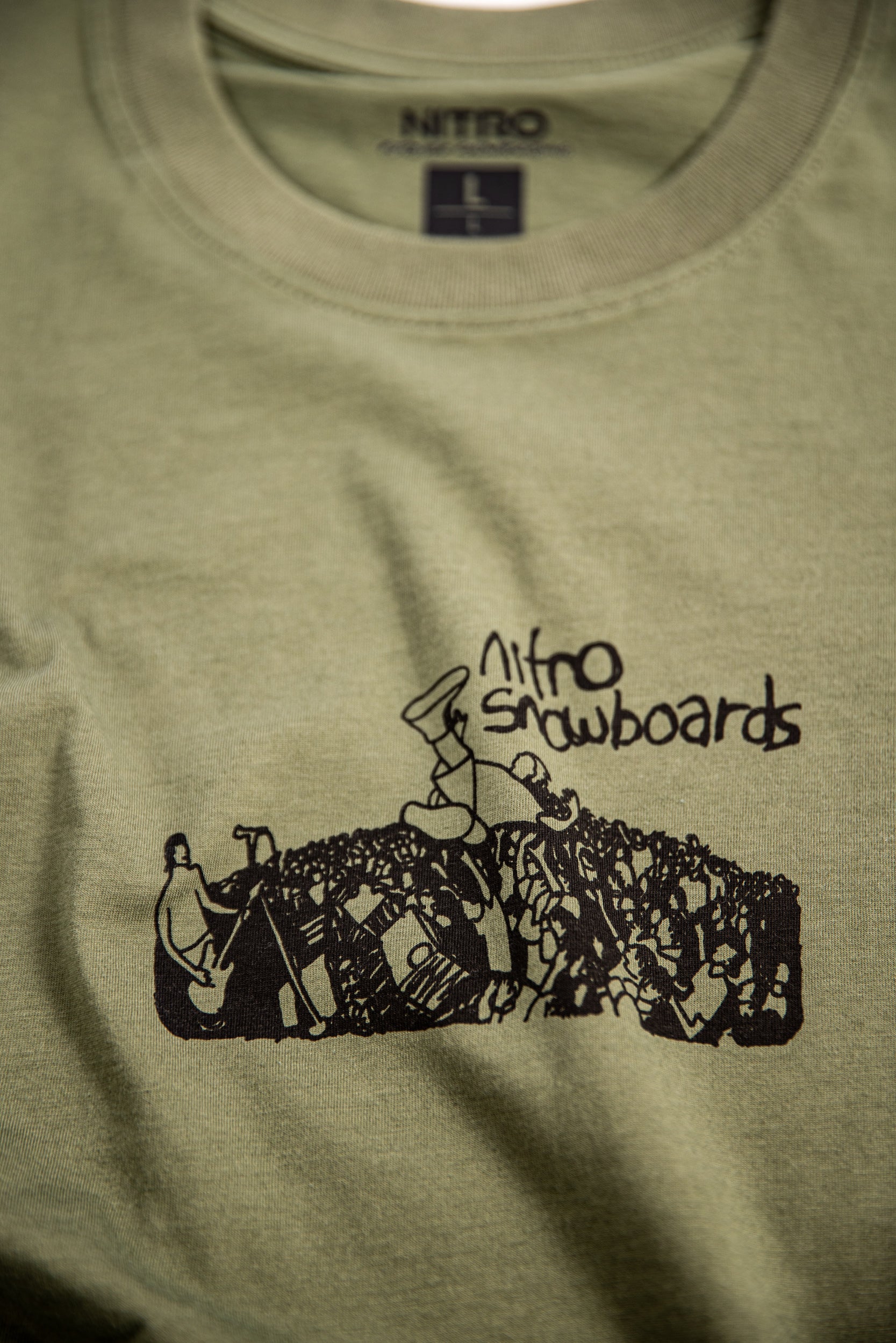 Nitro Encore-Shirt tee shirt cypress M manches longues