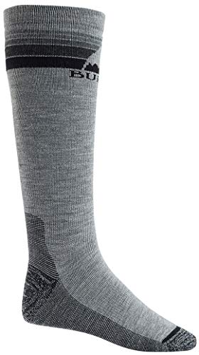 Burton Emblem Midweight chaussettes snowboard homme M gris
