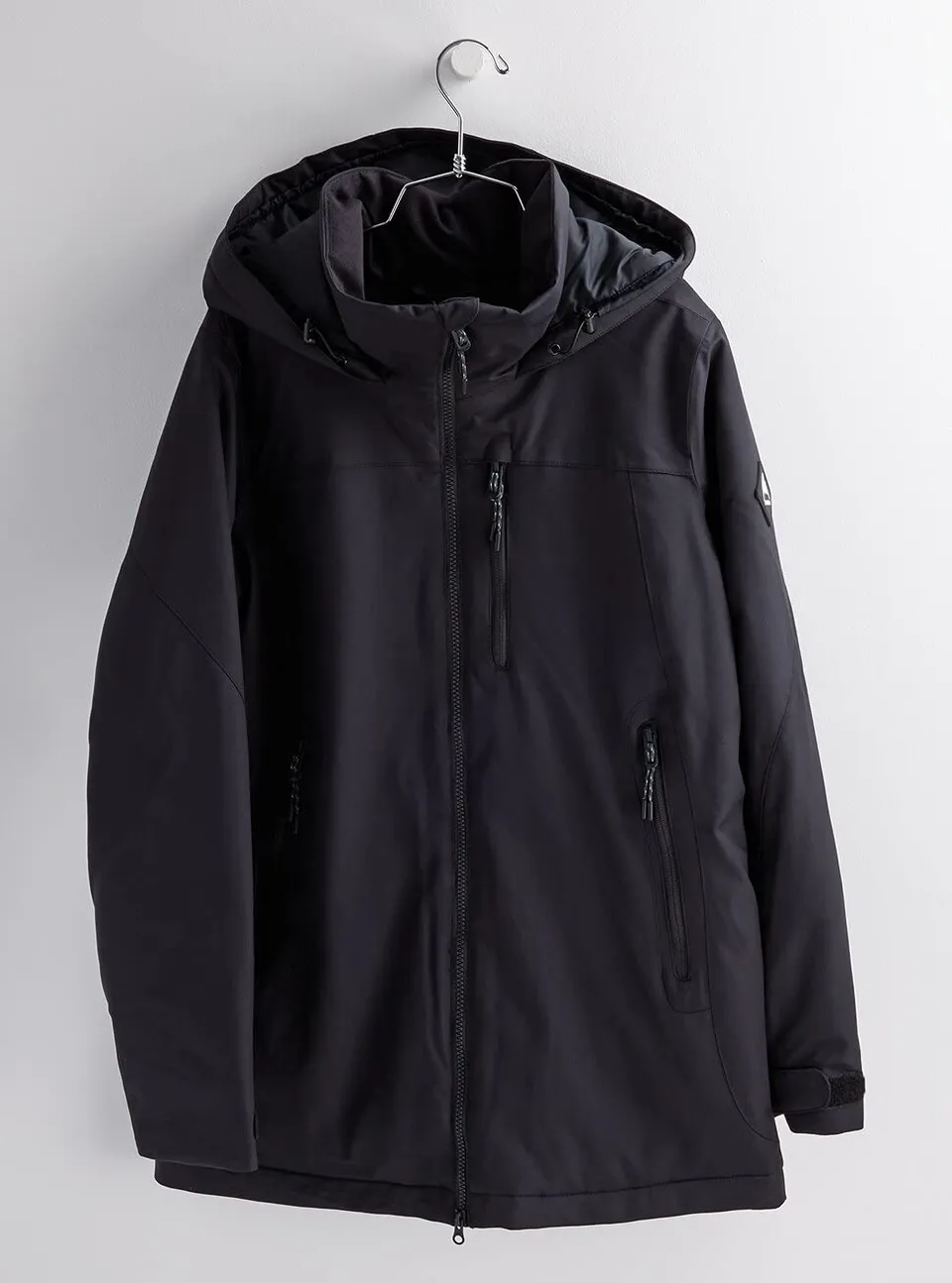 Burton Lelah veste snowboard femme noire isolée