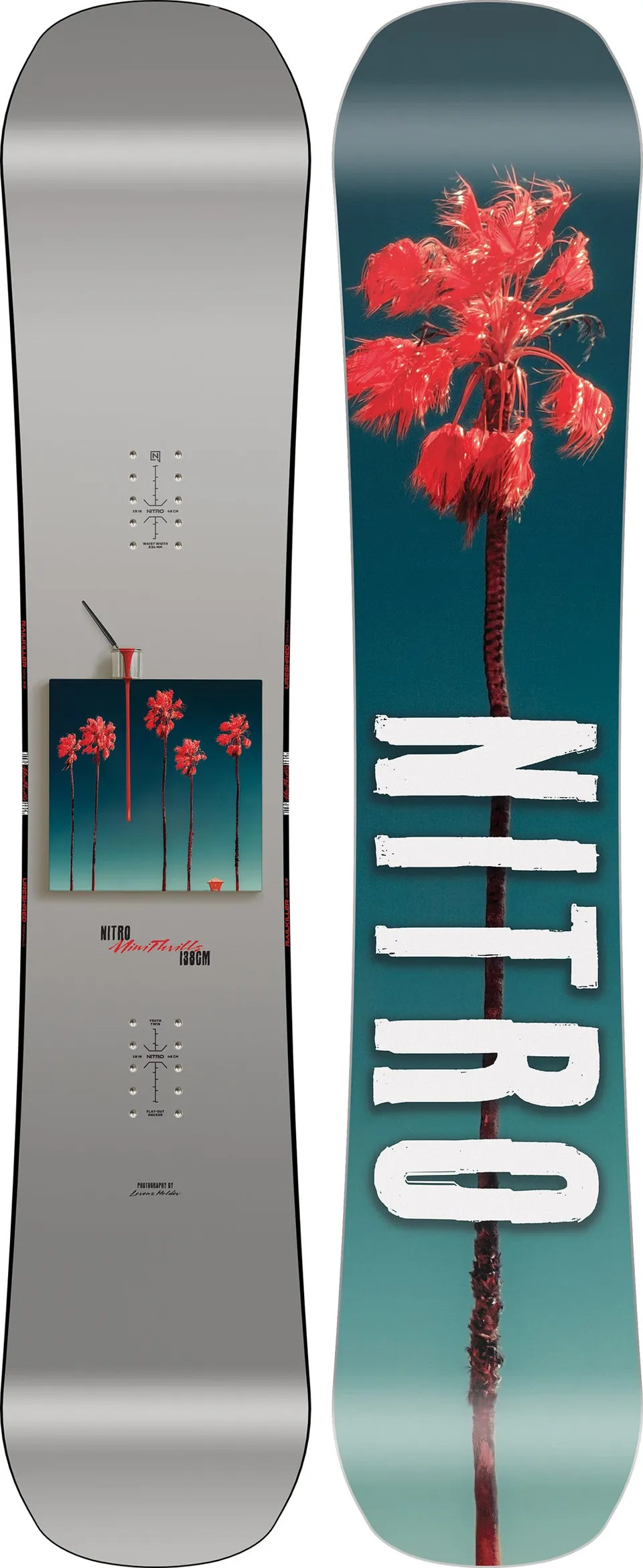 Nitro Mini Thrills snowboard enfant 143 park
