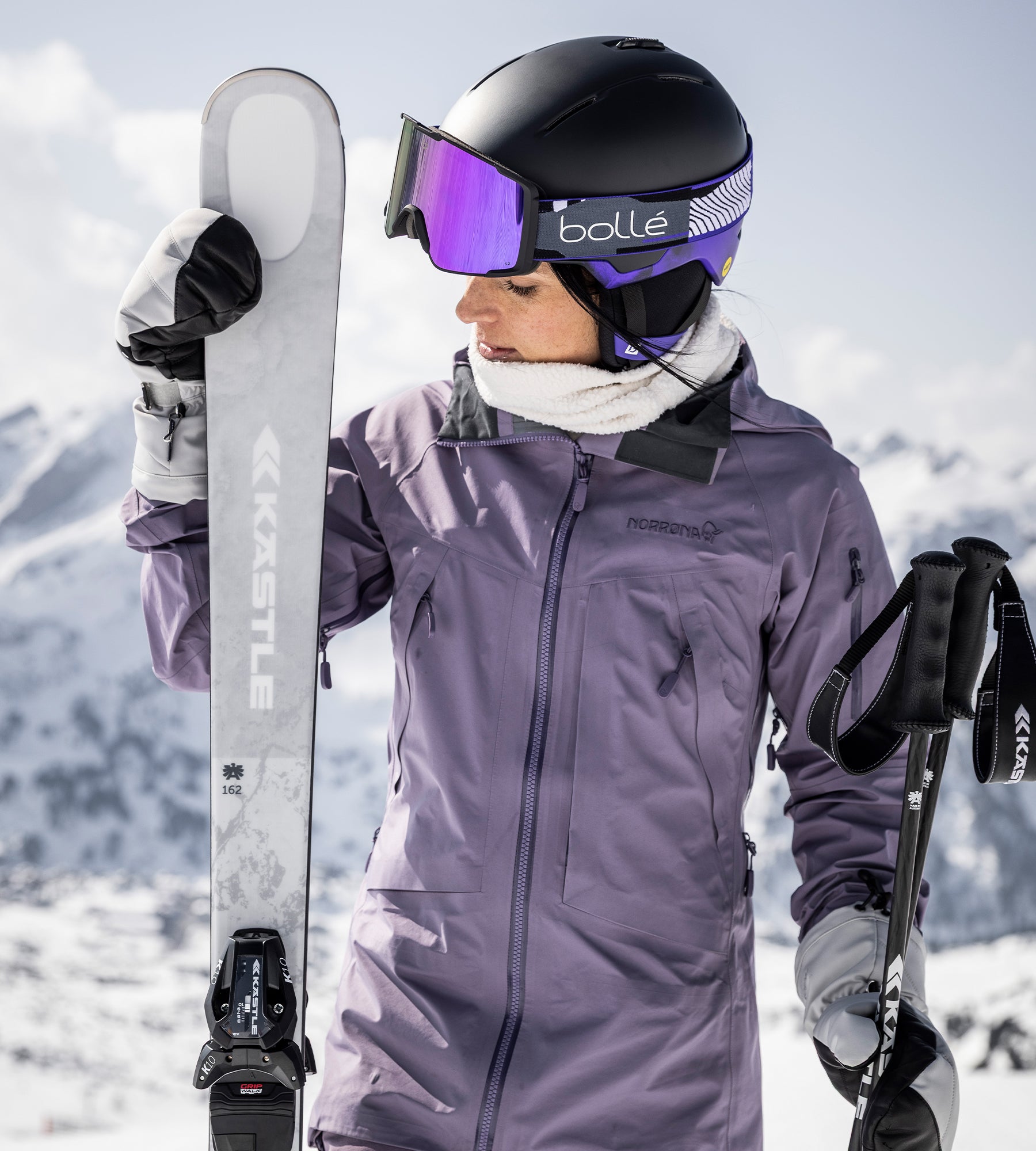 Kästle Quartz 72 ski piste 156 cm + K10 SLR GW femme