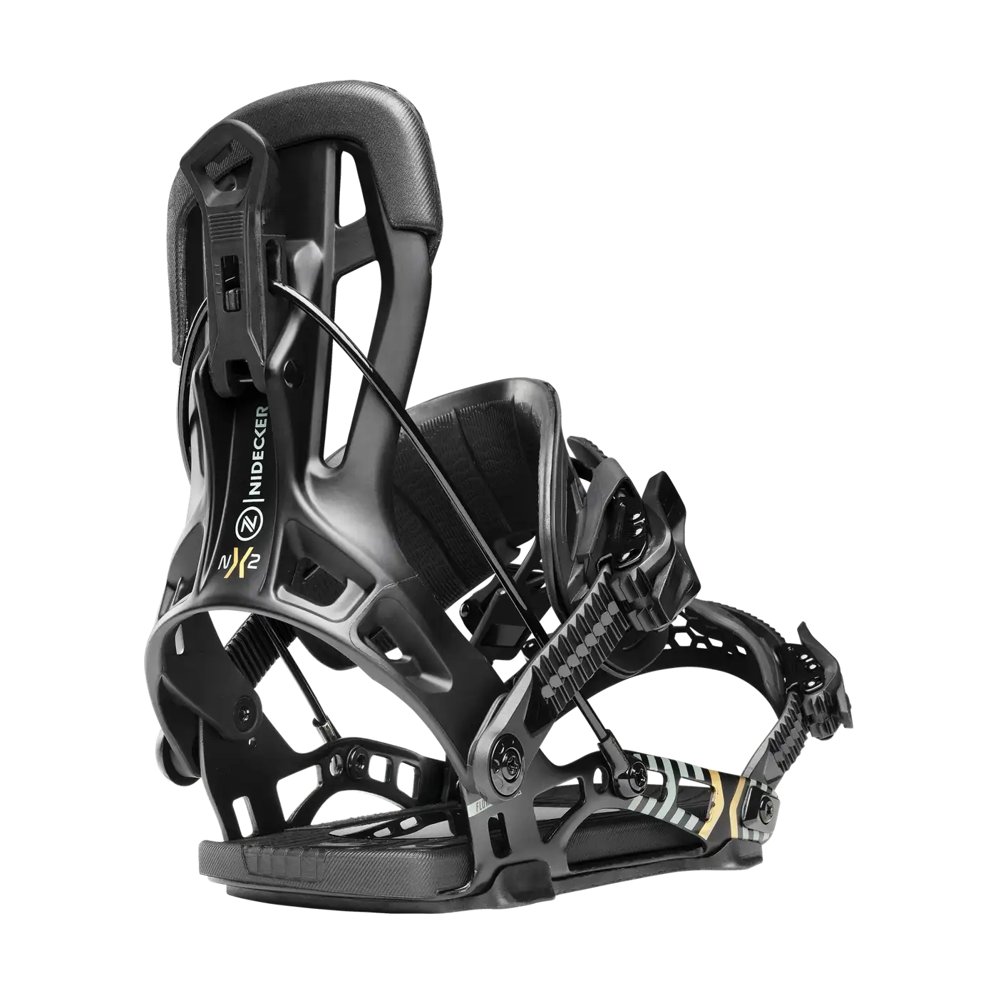 Nidecker Flow NX2 Hybrid fixations snowboard noir M