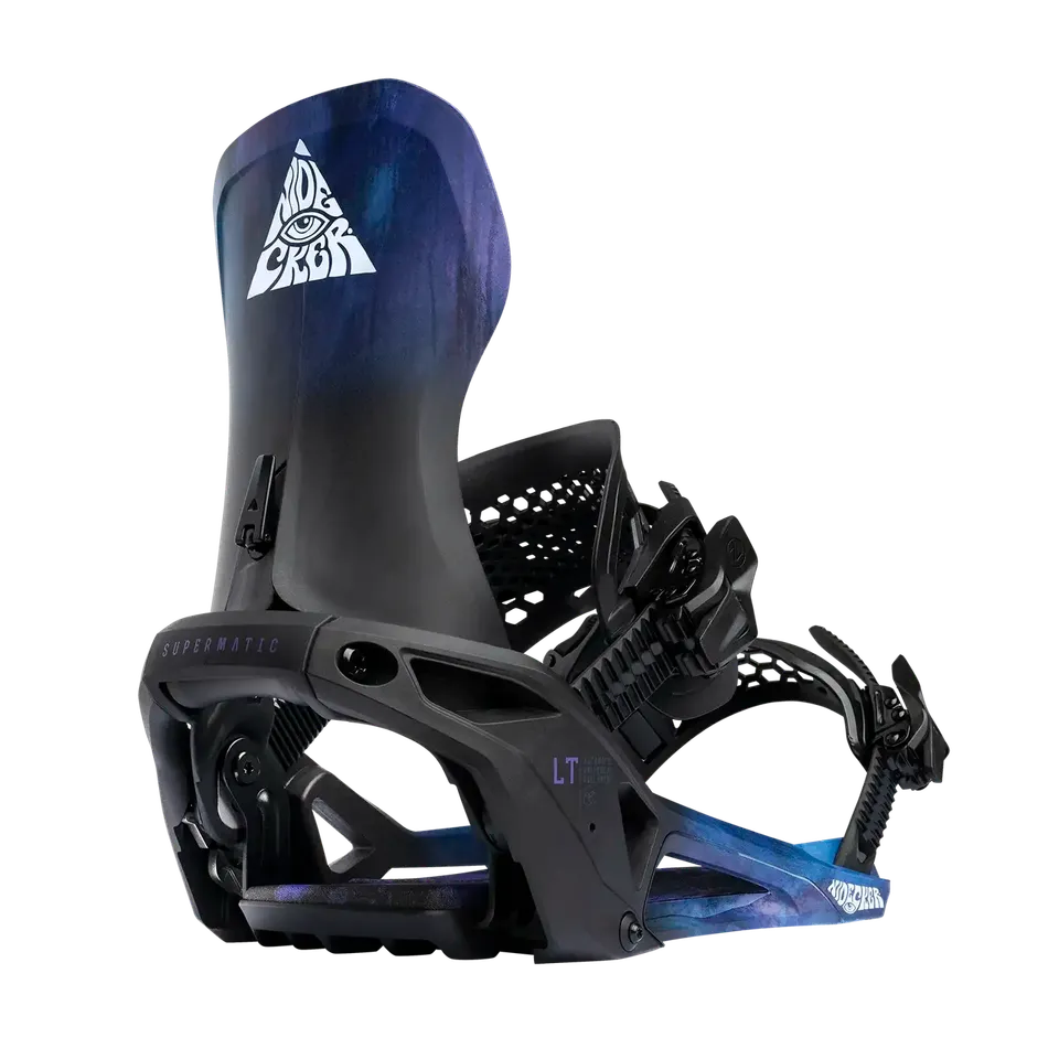 Nidecker LT Supermatic 2026 fixations snowboard Bio Black