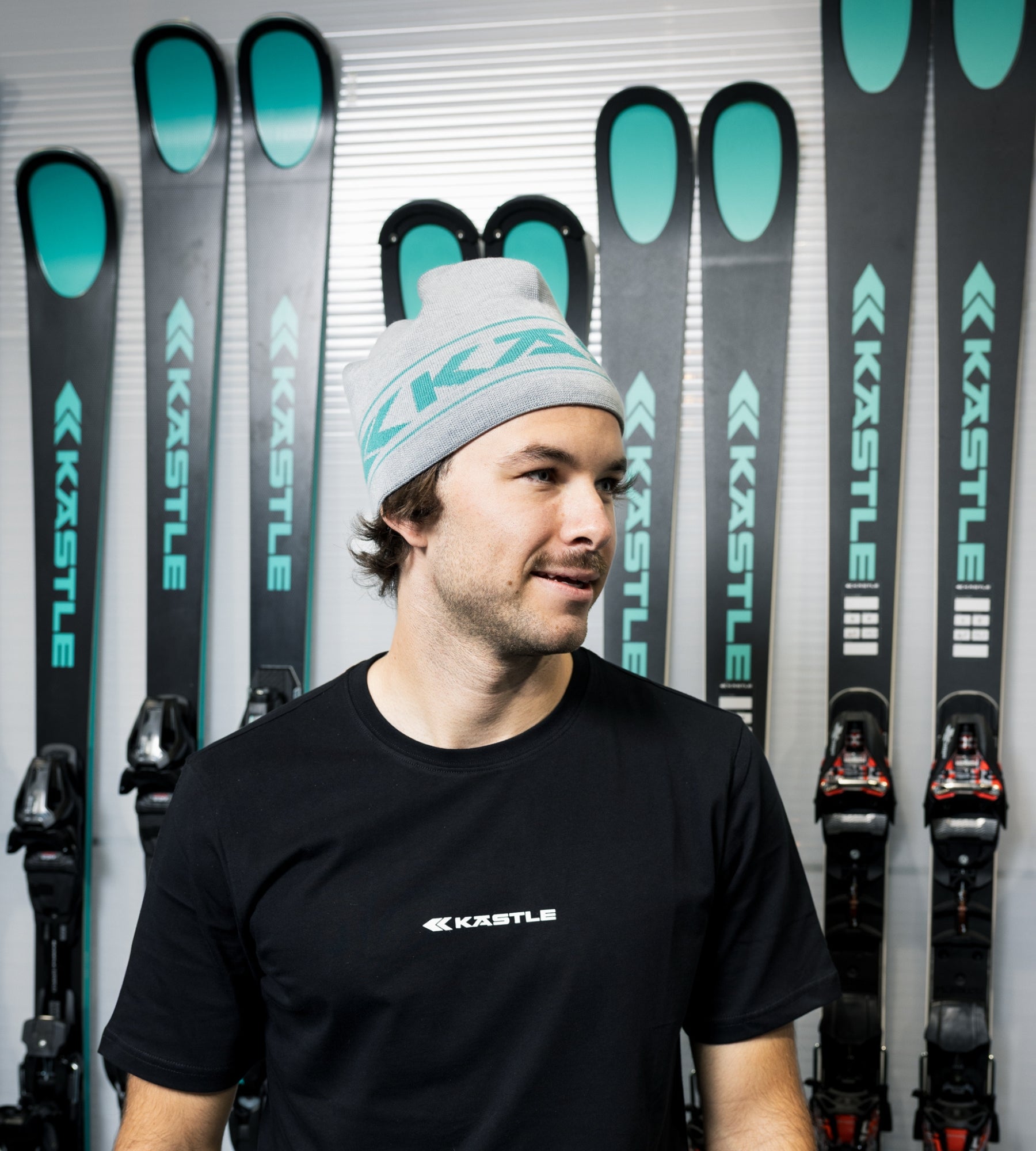 Kästle Big Logo Beanie bonnet hiver UNI laine