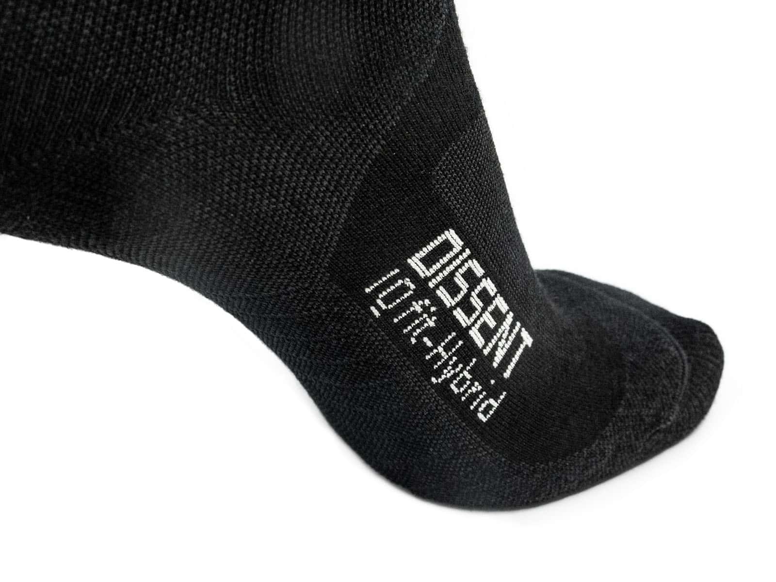 Dissent IQfit Hybrid Chaussettes Ski Snowboard Noir Turquoise