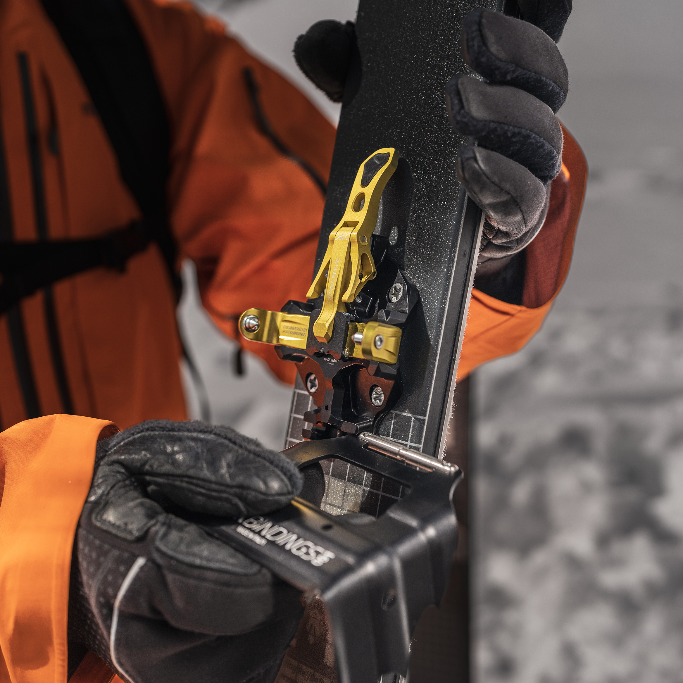 ATK Crampons ski rando 91 mm noir