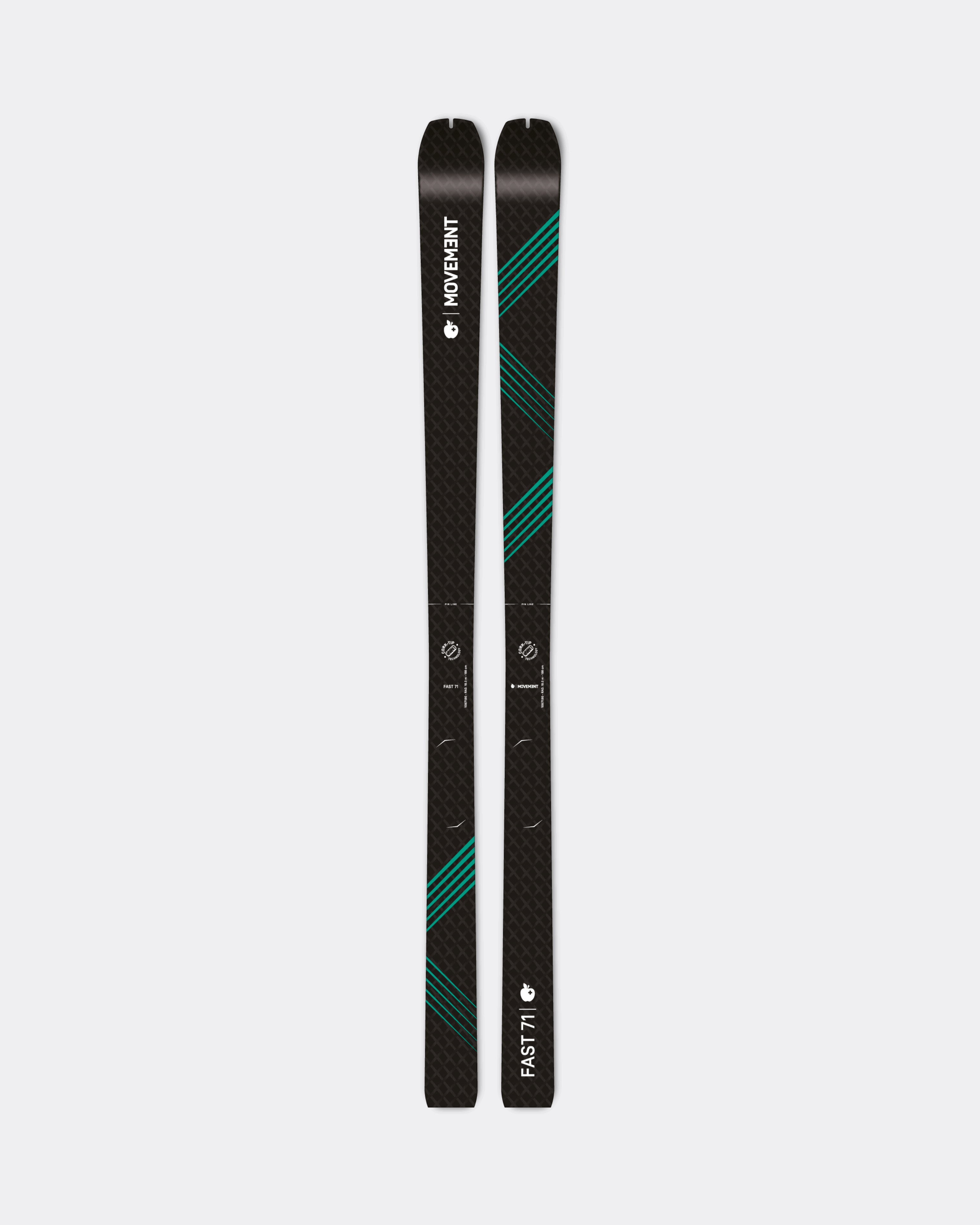 Movement Fast 71 ski alpinisme 160 patin 71 mm