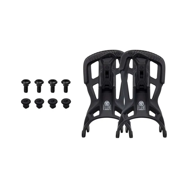 Nidecker SPR 02-F3 Set 2 Spoilers Nylon Asym Noir