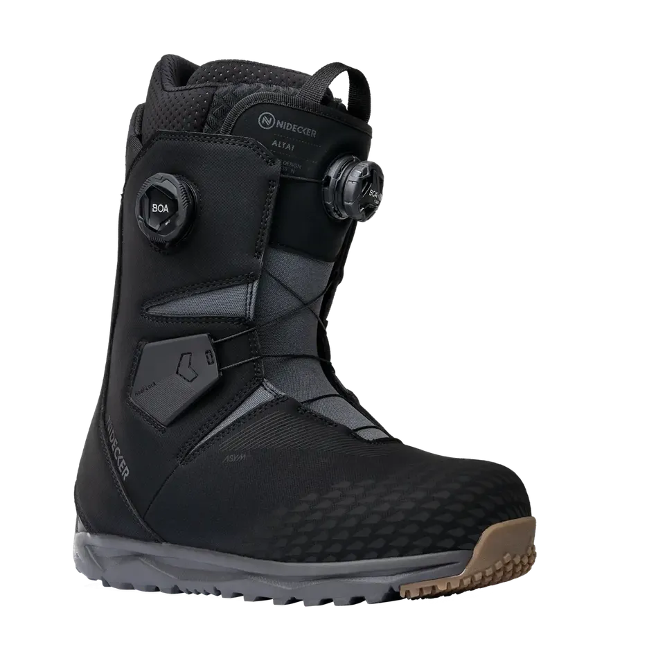 Nidecker Altai Men 2026 boots snowboard noir double Boa