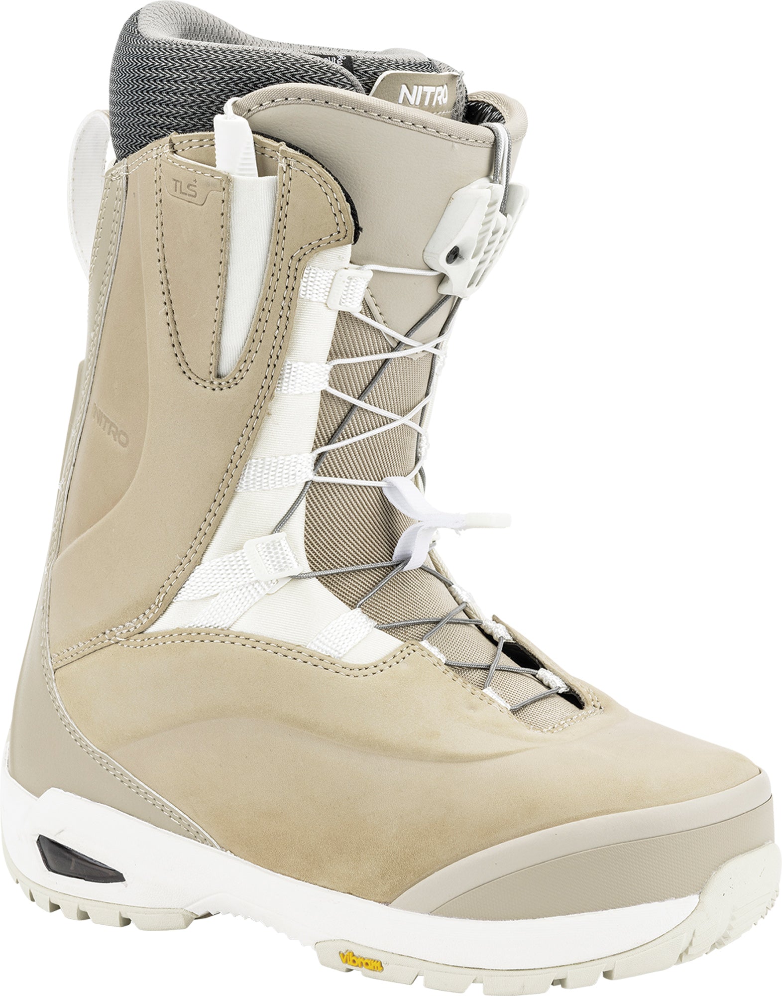 Nitro Bianca TLS+ Boots snowboard femme cuir noir