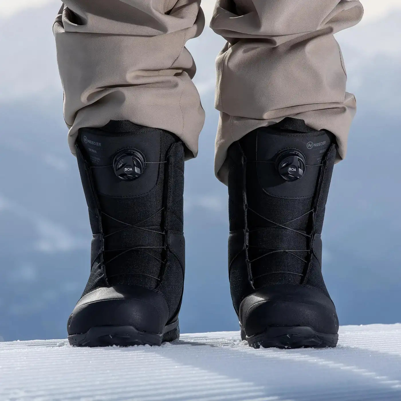 Nidecker Sierra boots snowboard homme Noir souple BOA