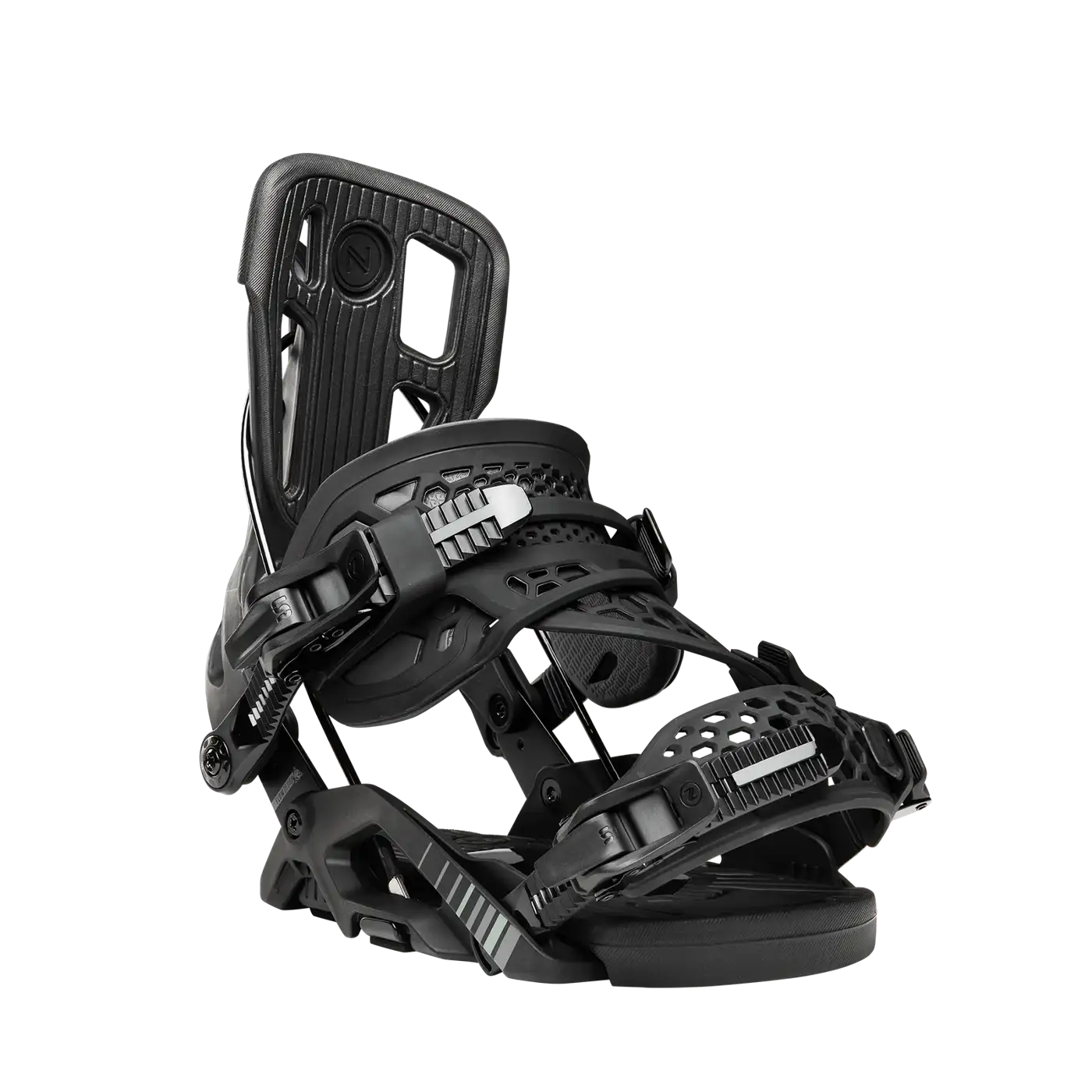 Nidecker Flow Fuse Hybrid fixations snowboard L noires