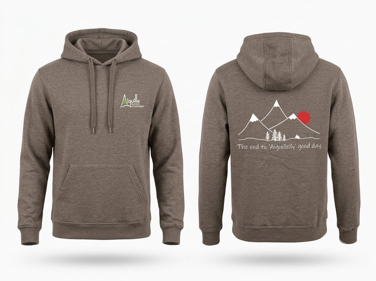 Valley Lifestyle Aiguillelly Hoodie sweat gris S-XL
