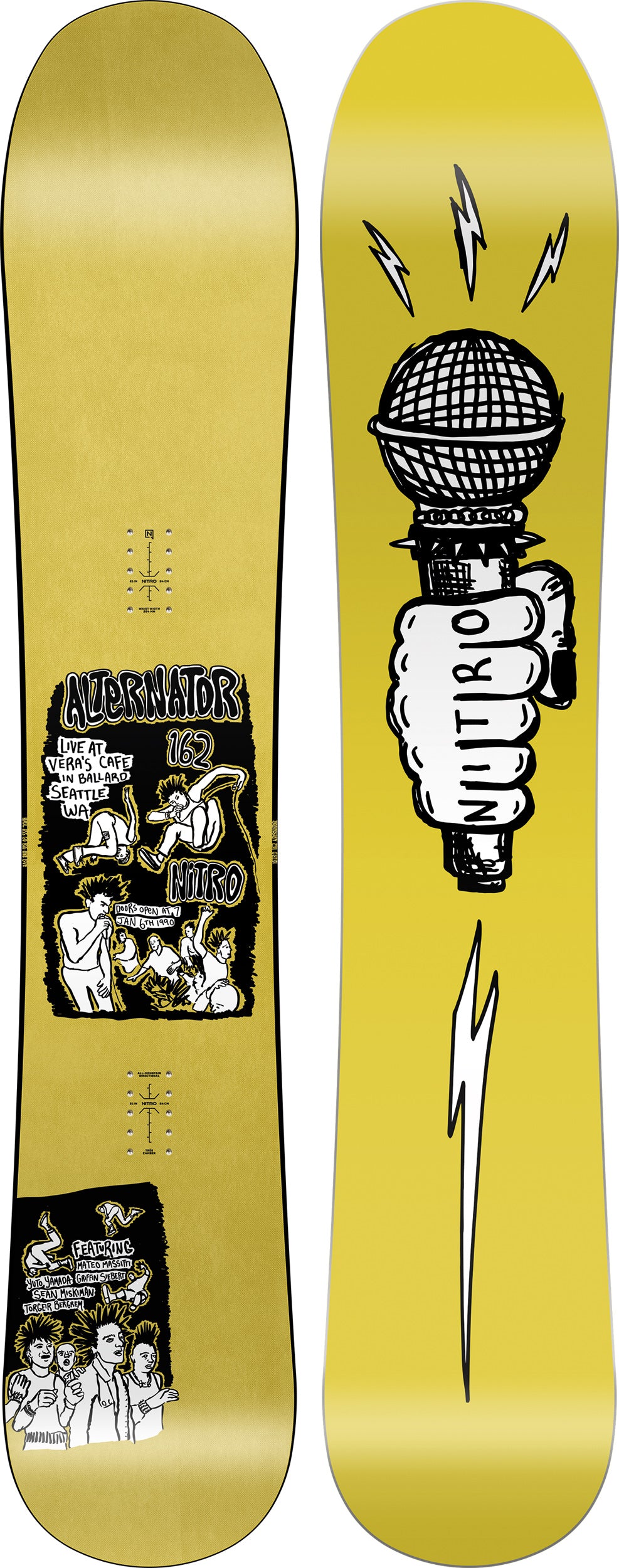 Nitro Alternator Snowboard Homme 1st Choice 157