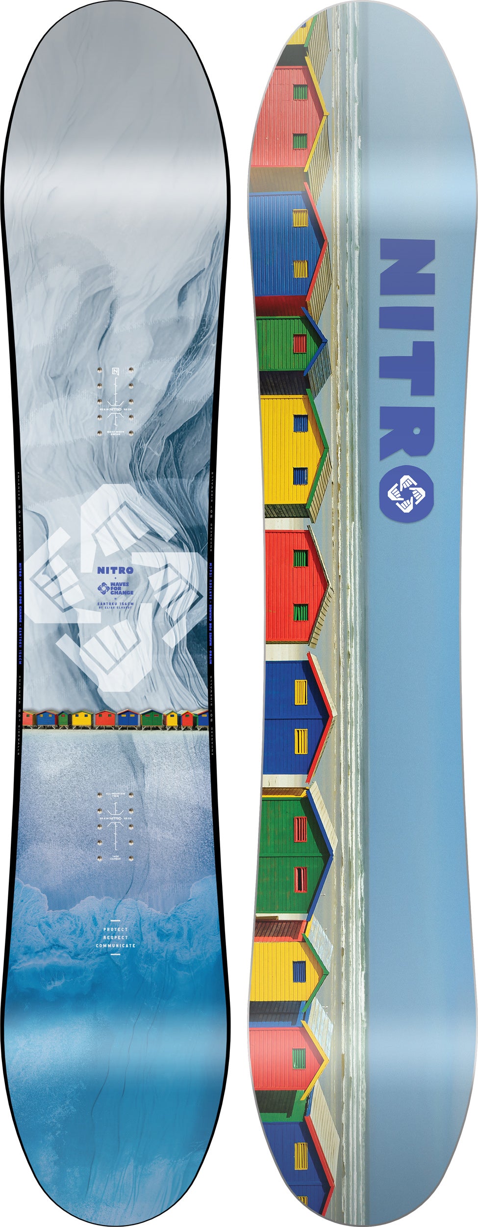 Nitro Santoku snowboard homme twin 156 all-mountain