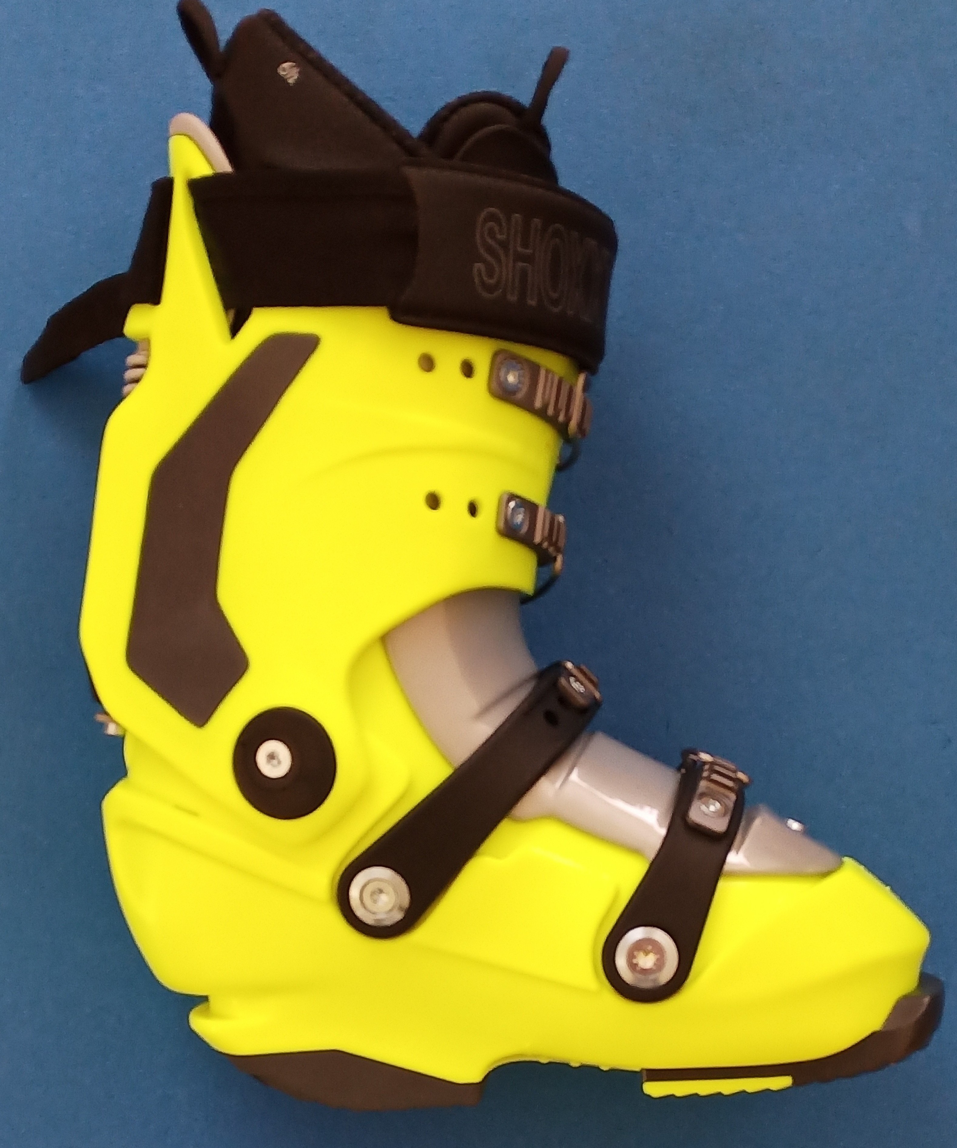UPZ RCR 2025 boots rigides jaune Free Flex carbone