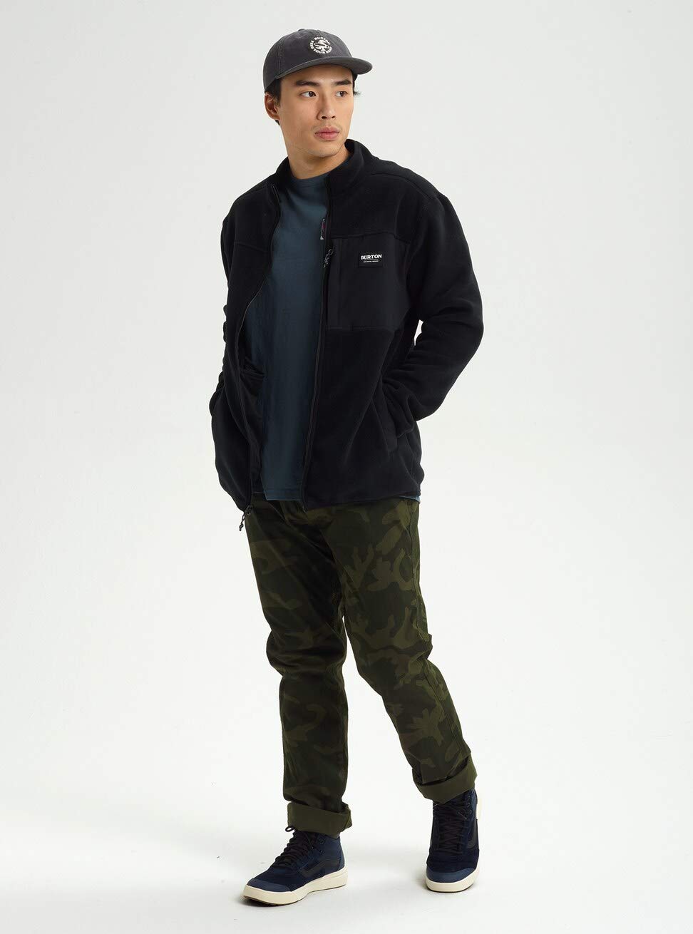 Burton Hearth Full-zip polaire homme zippée chaude